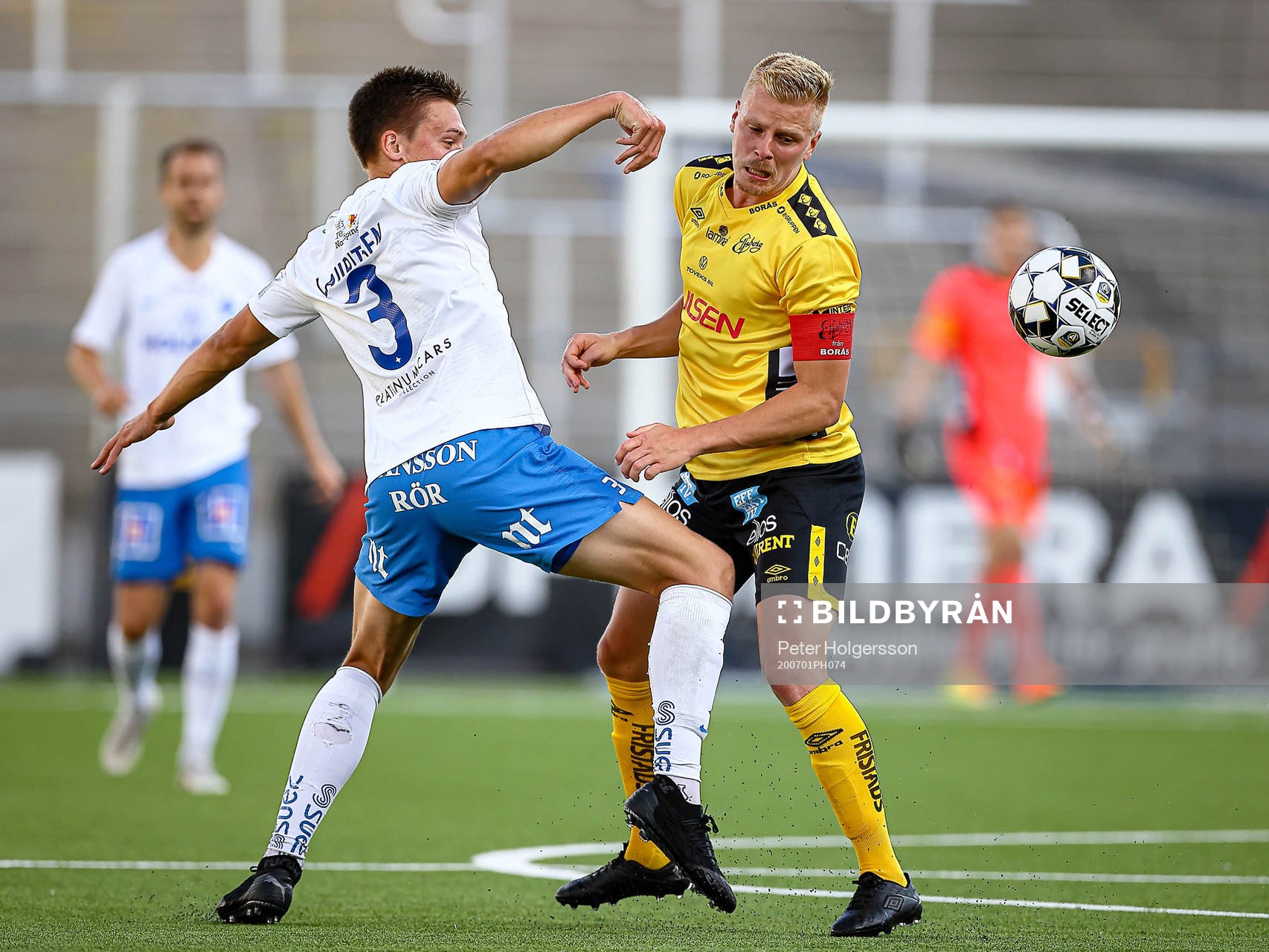 IFK Norrköpings Rasmus Stensbæk Lauritsen och Elfsborgs