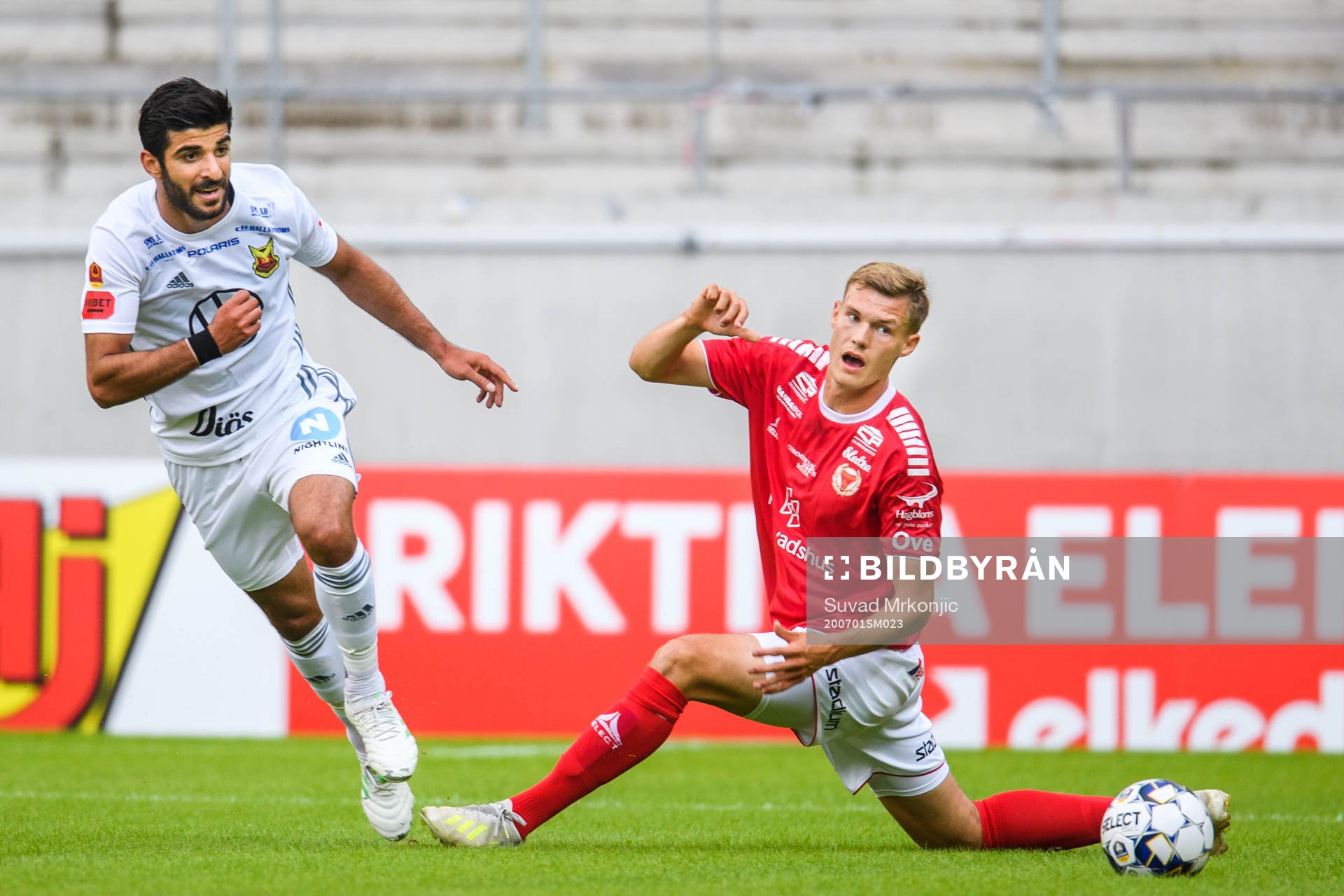 Östersunds Rewan Amin och Kalmars Svante Ingelsson