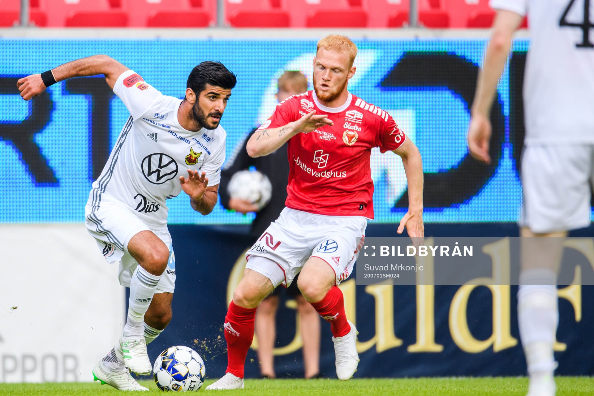 Östersunds Rewan Amin och Kalmars Nils Fröling