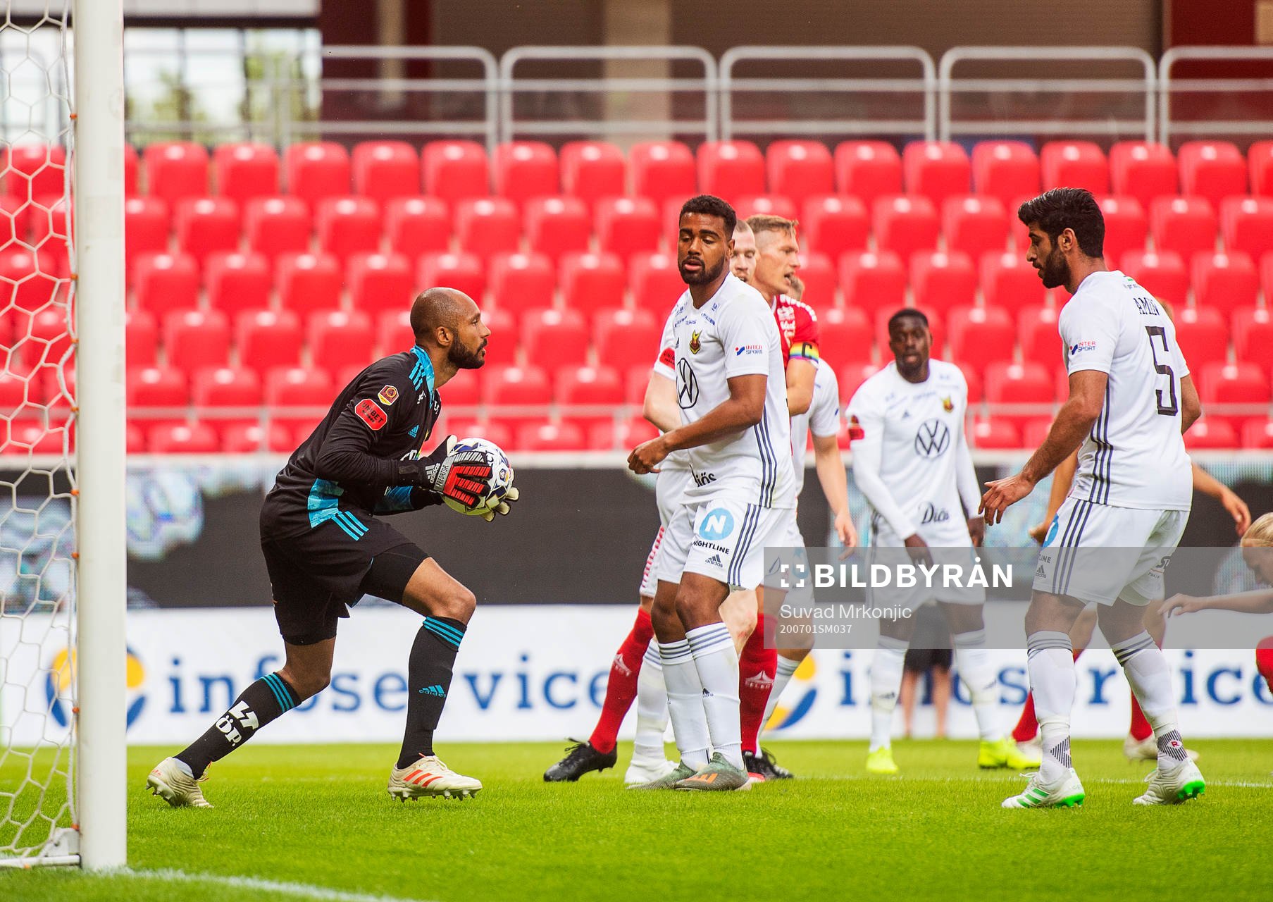 Östersunds målvakt Aly Keita
