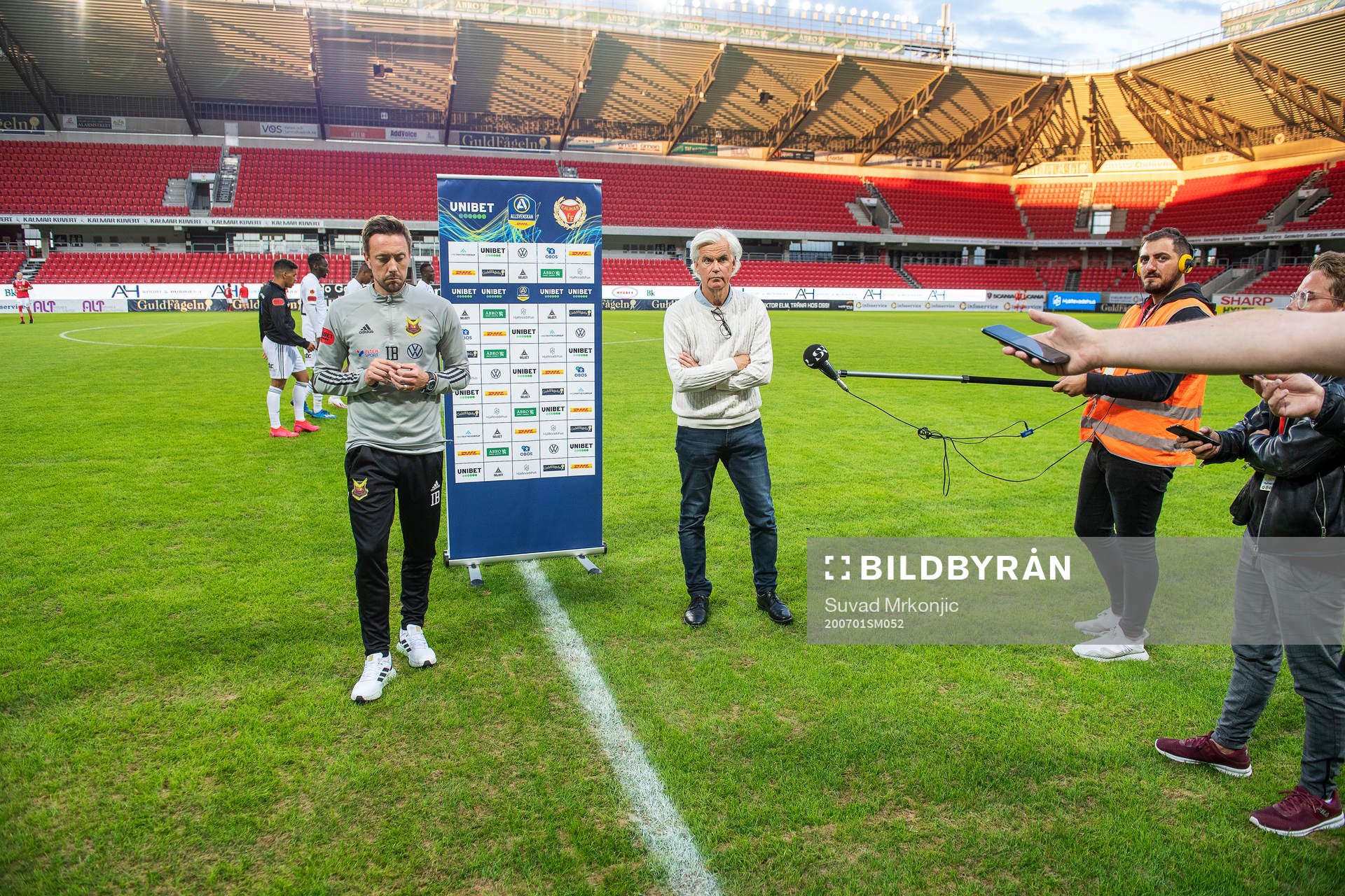 Kalmars tränare Nanne Bergstrand och Östersunds tränare