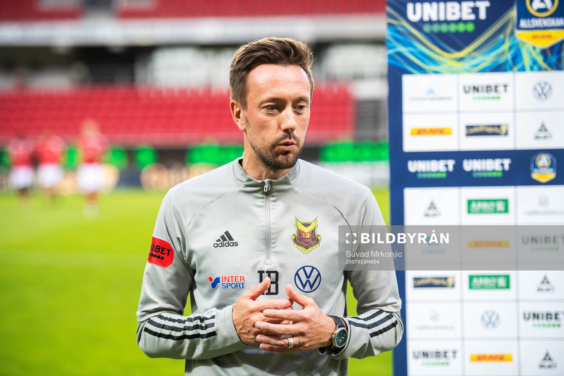 Östersunds tränare Ian Burchnall