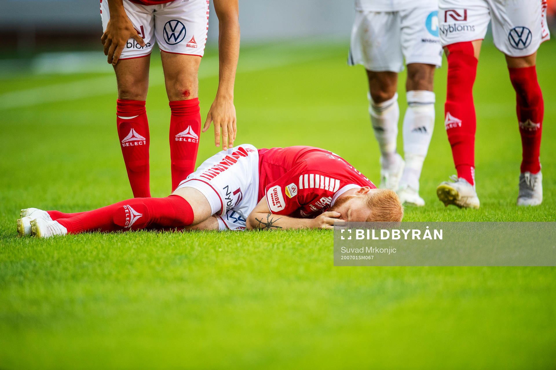 Kalmars Nils Fröling har ont