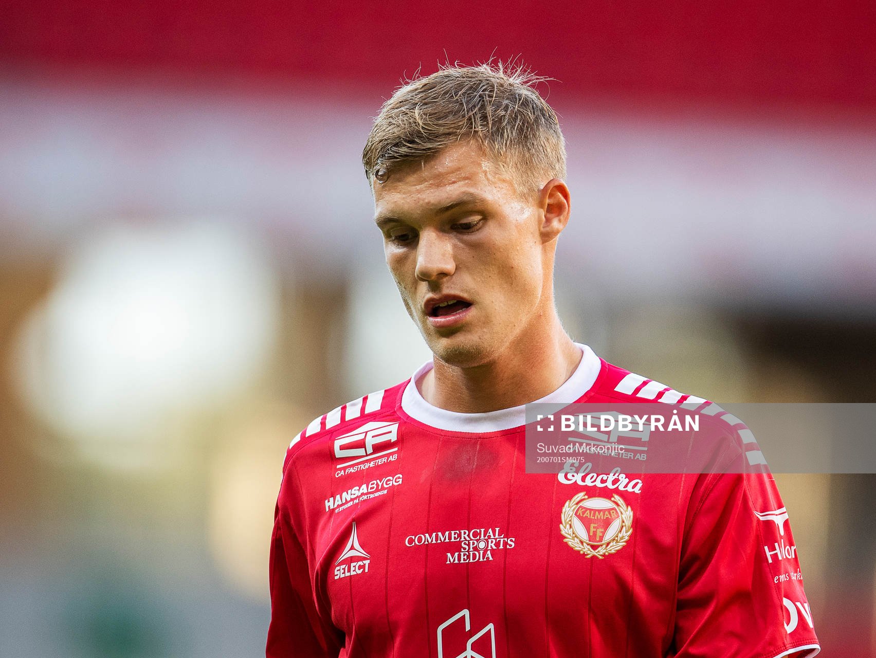 Kalmars Svante Ingelsson deppar