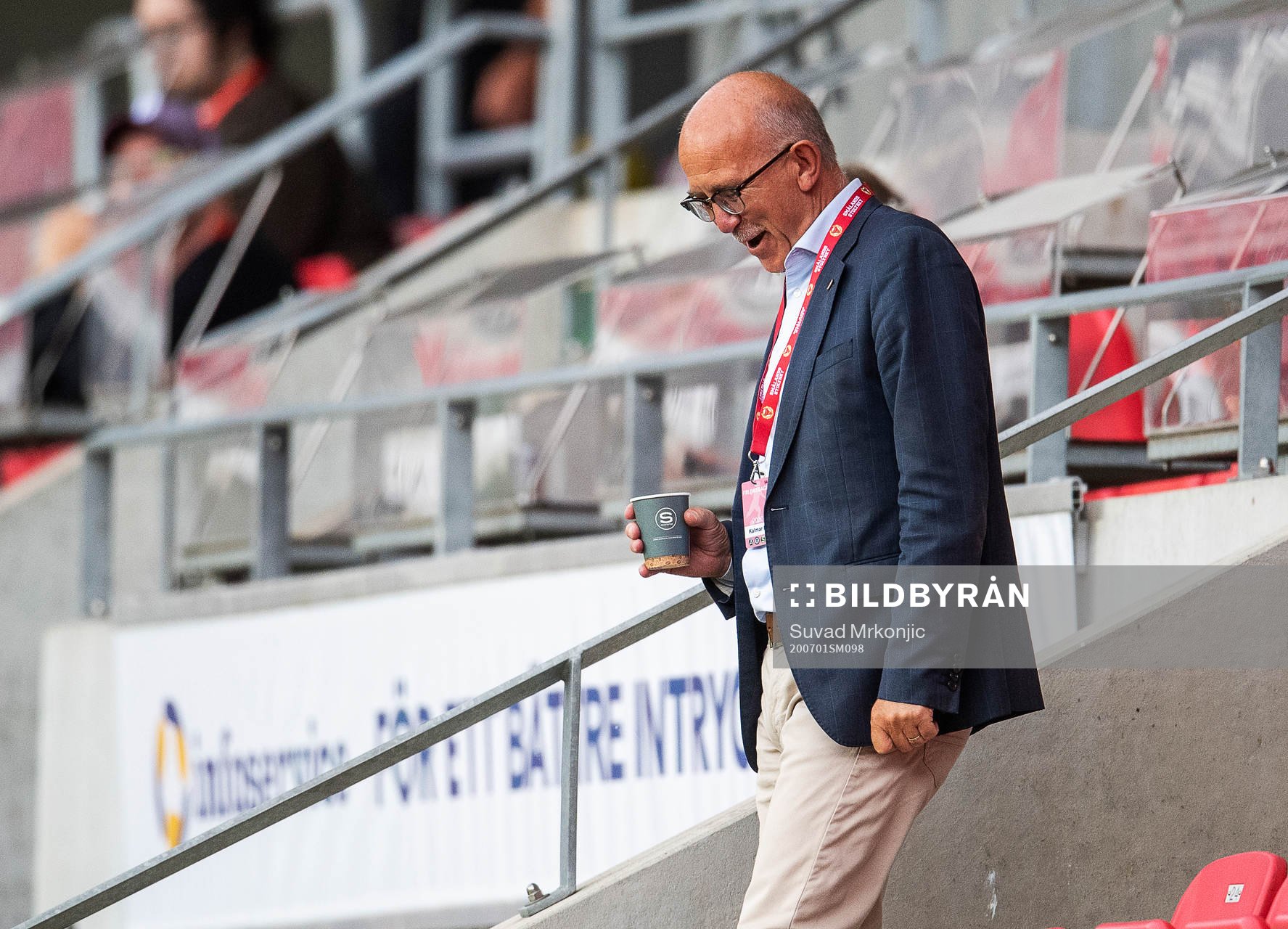 Kalmars FFs ordförande Anders Henriksson