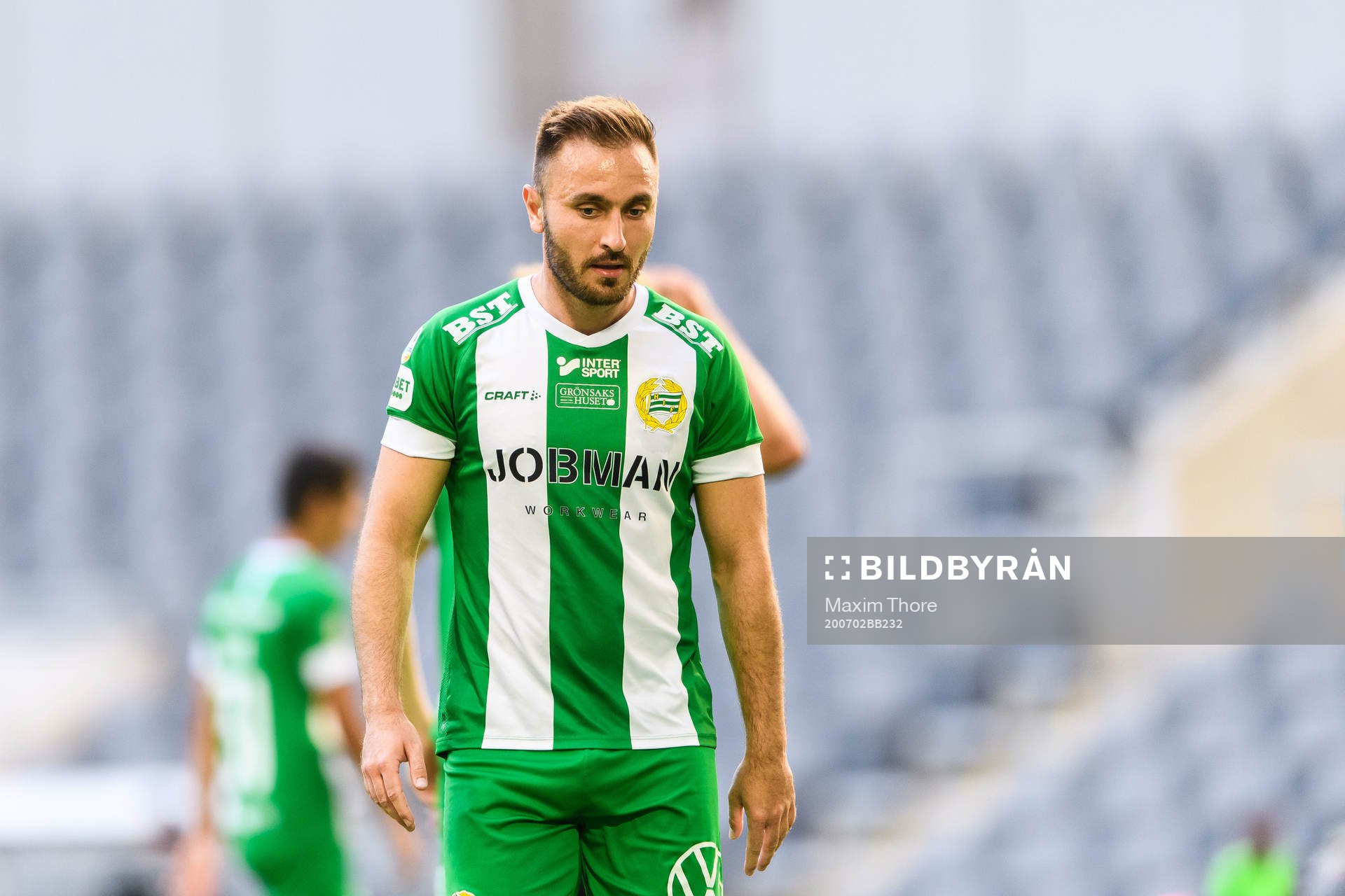 Hammarbys Muamer Tankovic deppar