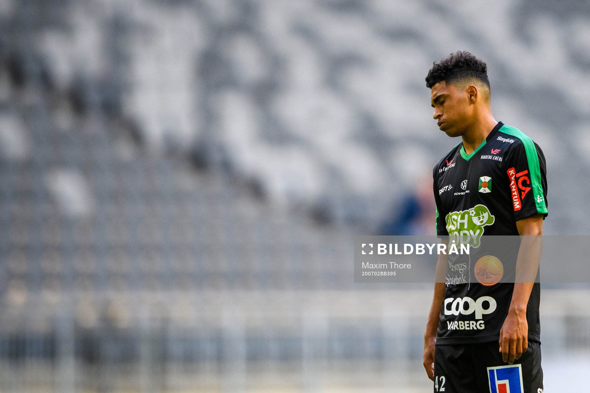 Varbergs Keanin Ayer Boya deppar