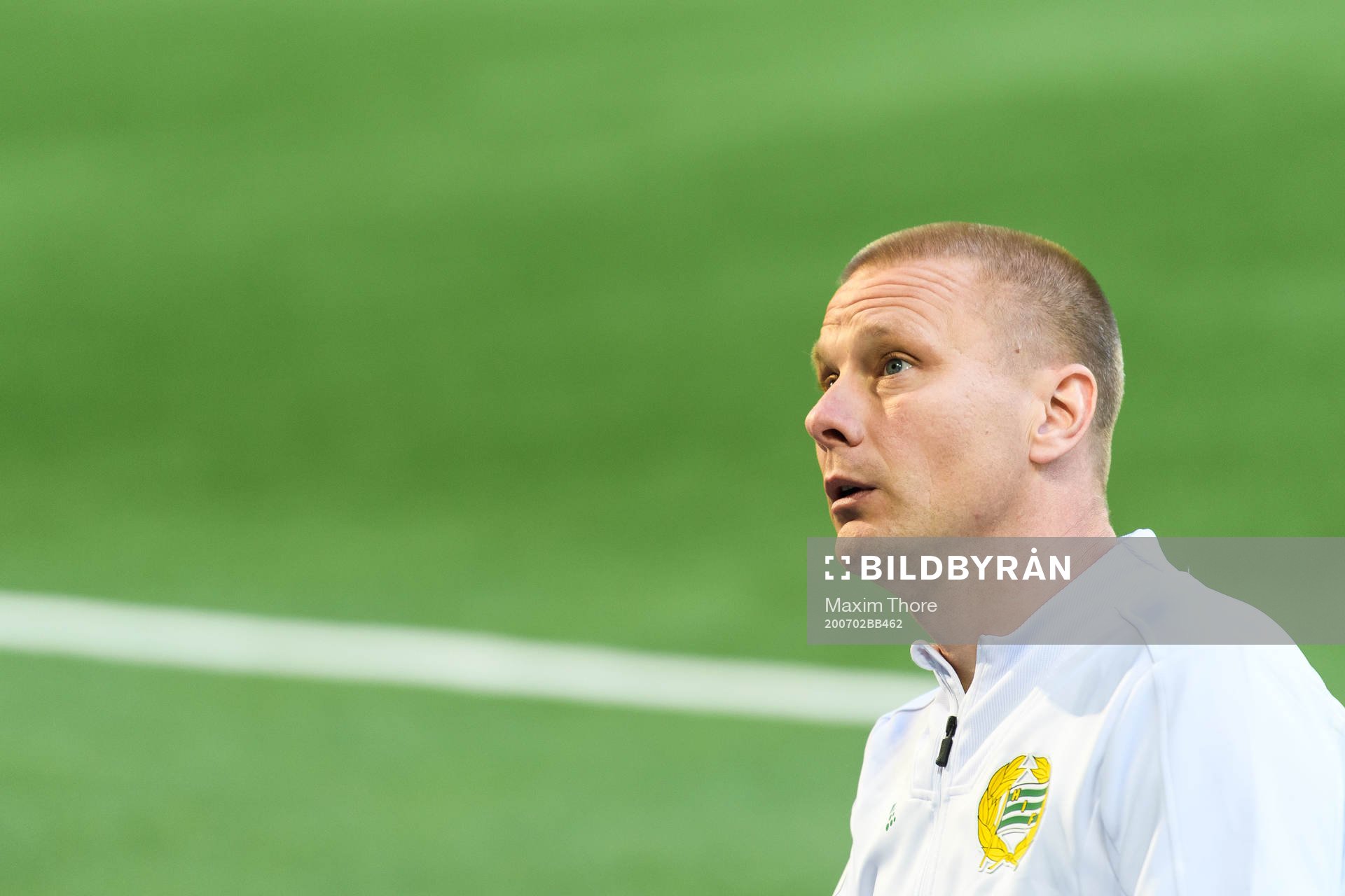 Hammarbys tränare Stefan Billborn