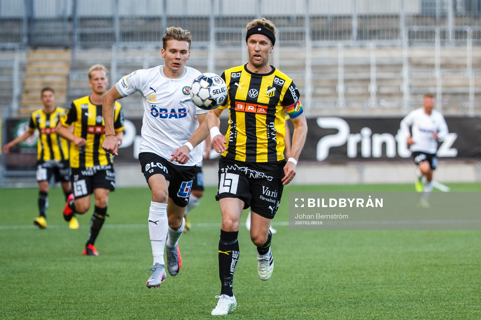 Örebros Jake Larsson och Häckens Rasmus Lindgren