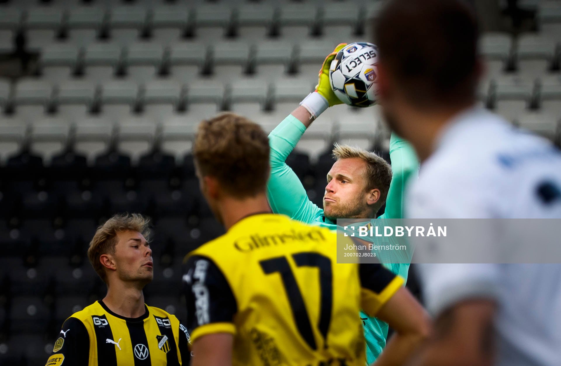 Häckens målvakt Peter Abrahamsson