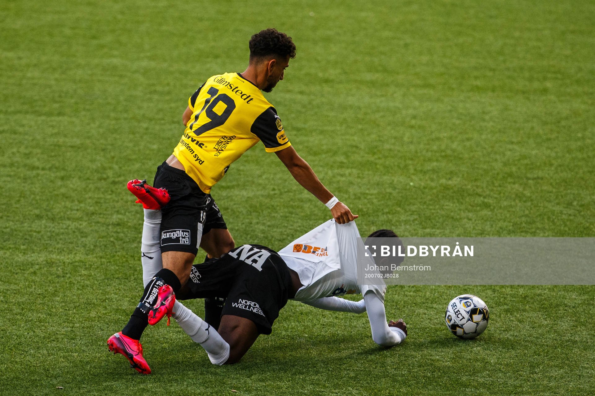 Häckens Daleho Irandust och Örebros Jack Lahne