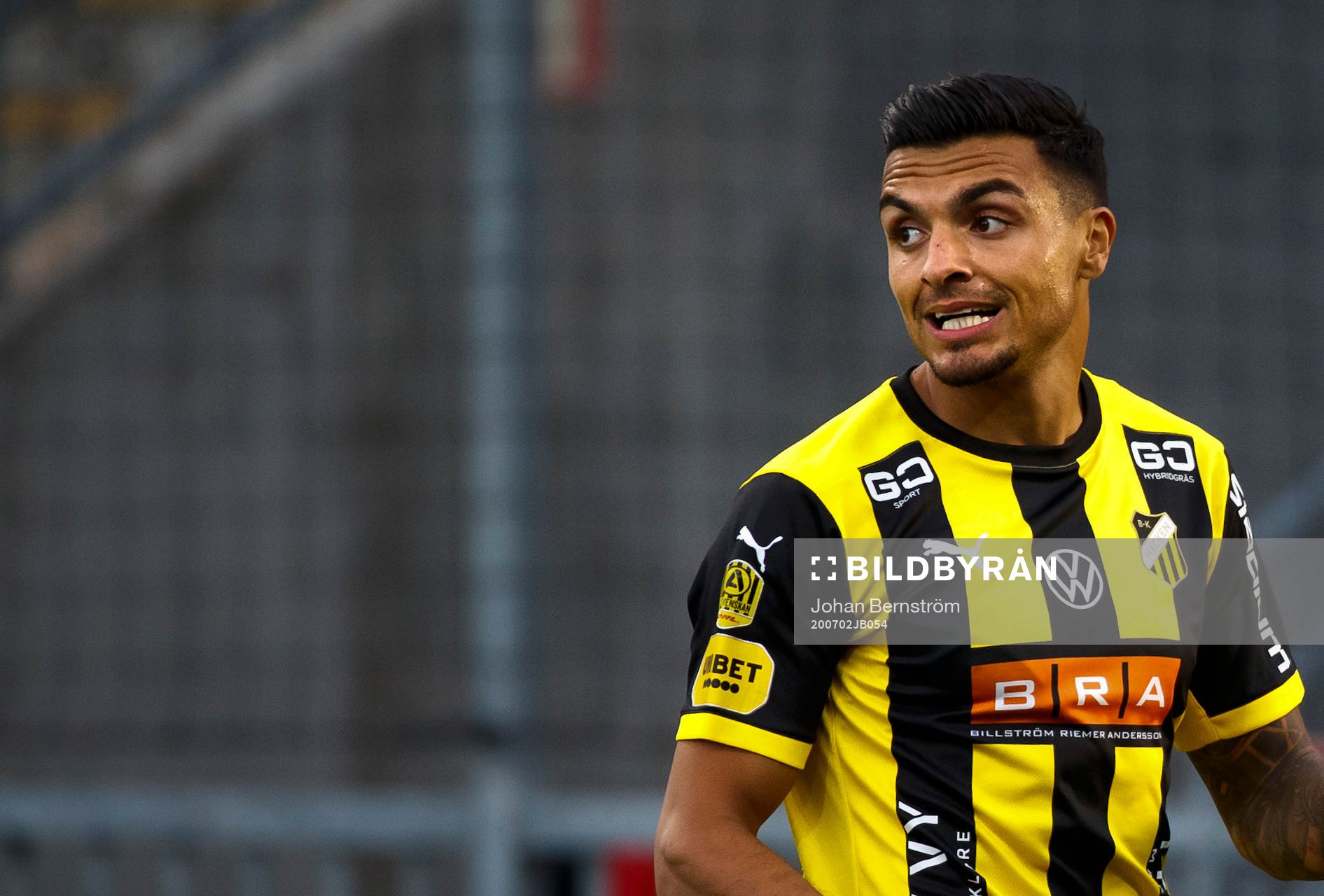 Häckens Ahmed Yasin deppar