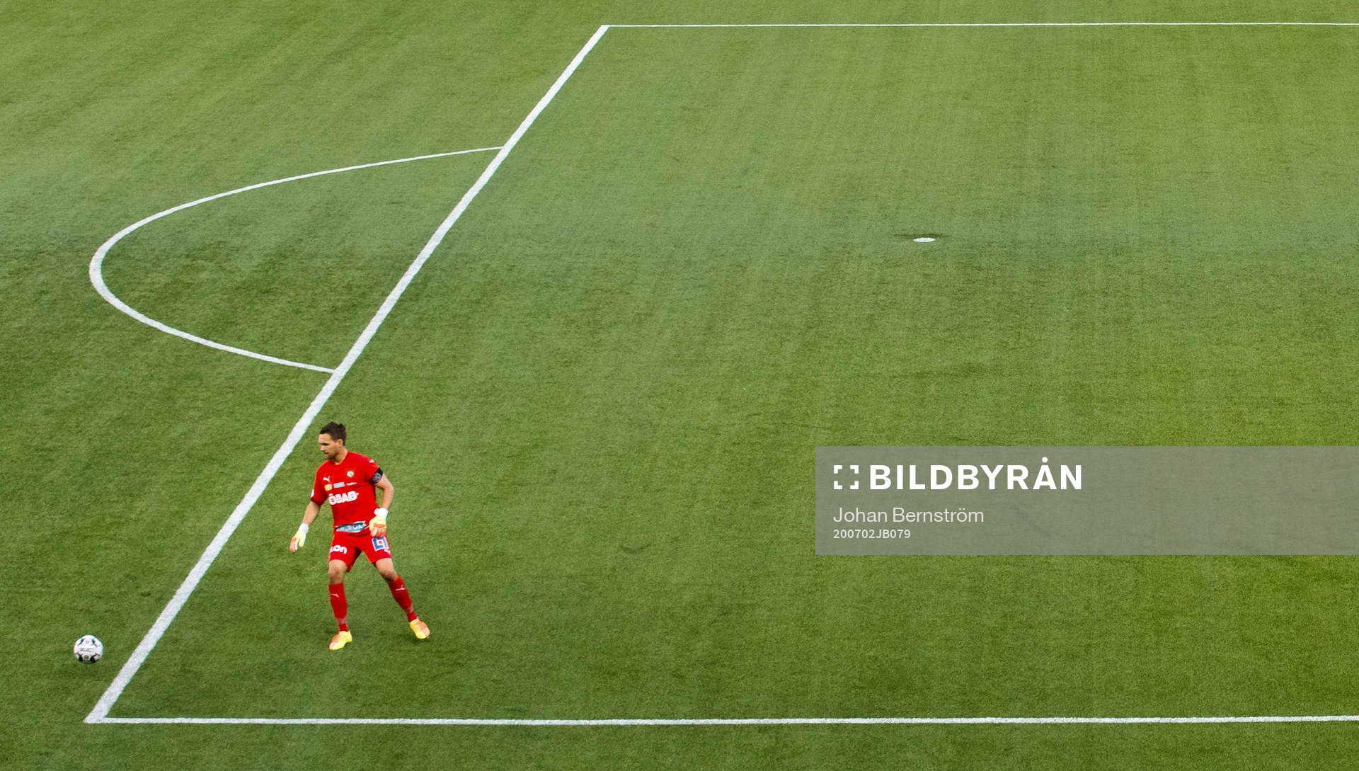 Örebros målvakt Oscar Jansson