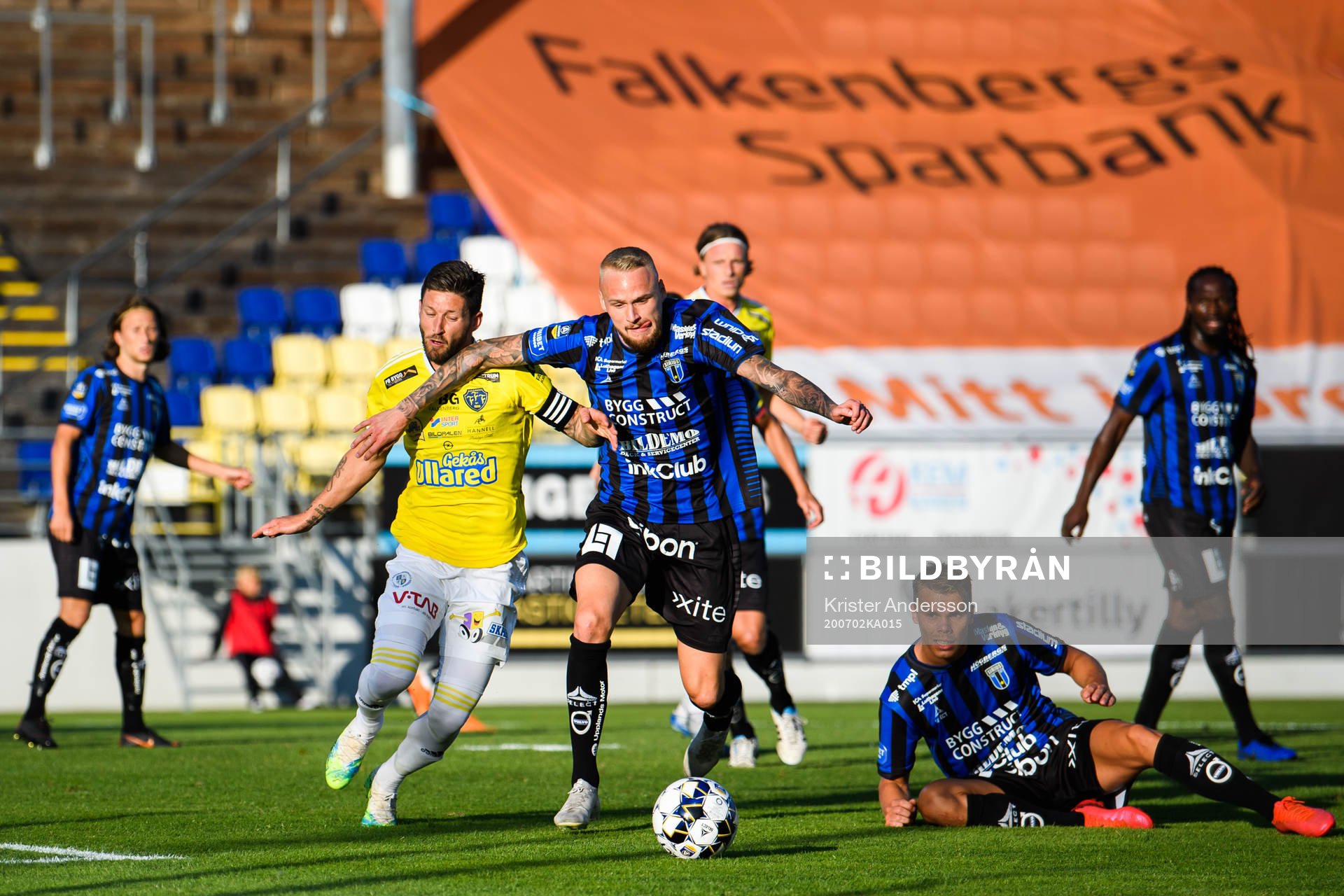 Falkenbergs Tibor Brink Joza och Sirius Adam Ståhl