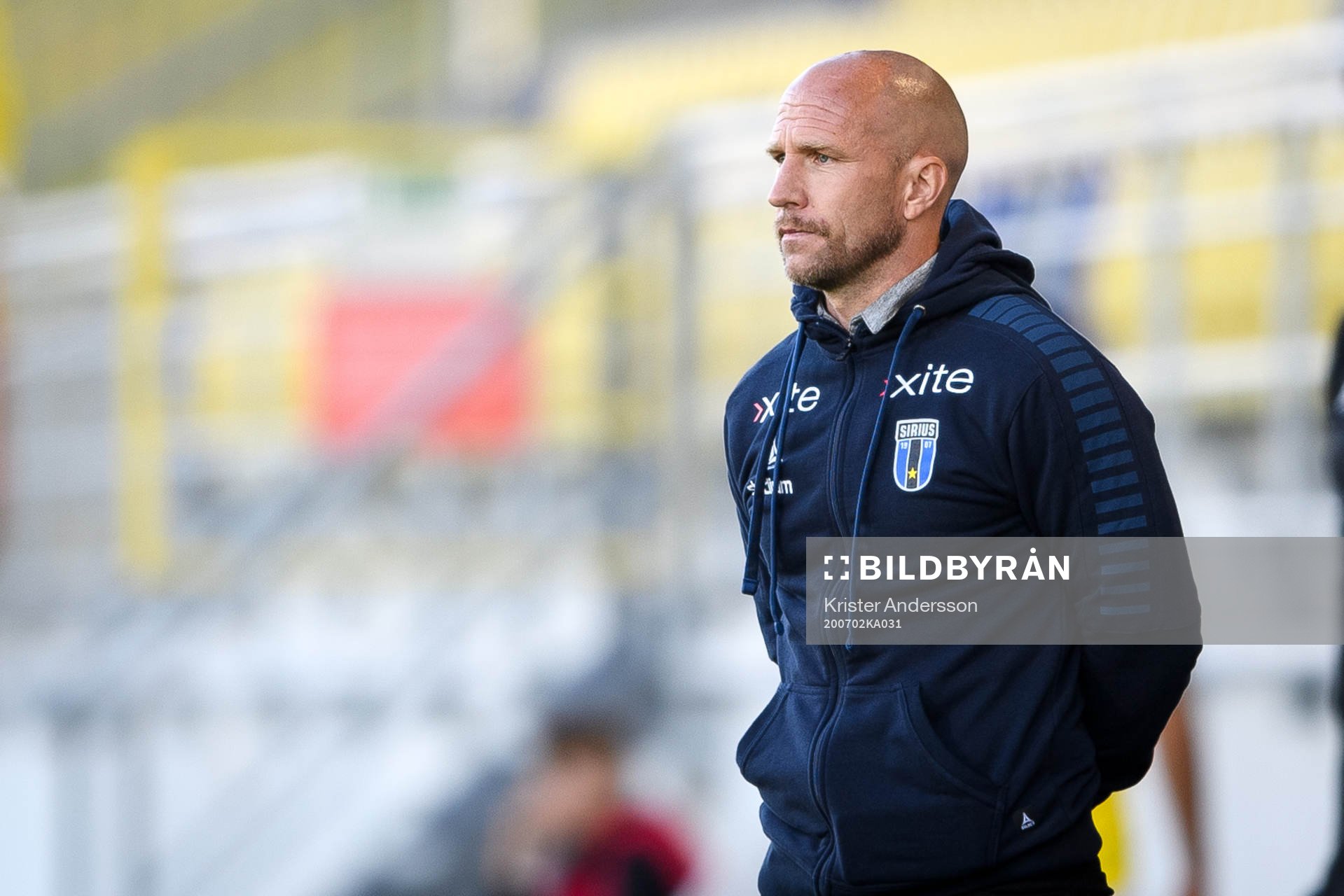 Sirius tränare Henrik Rydström