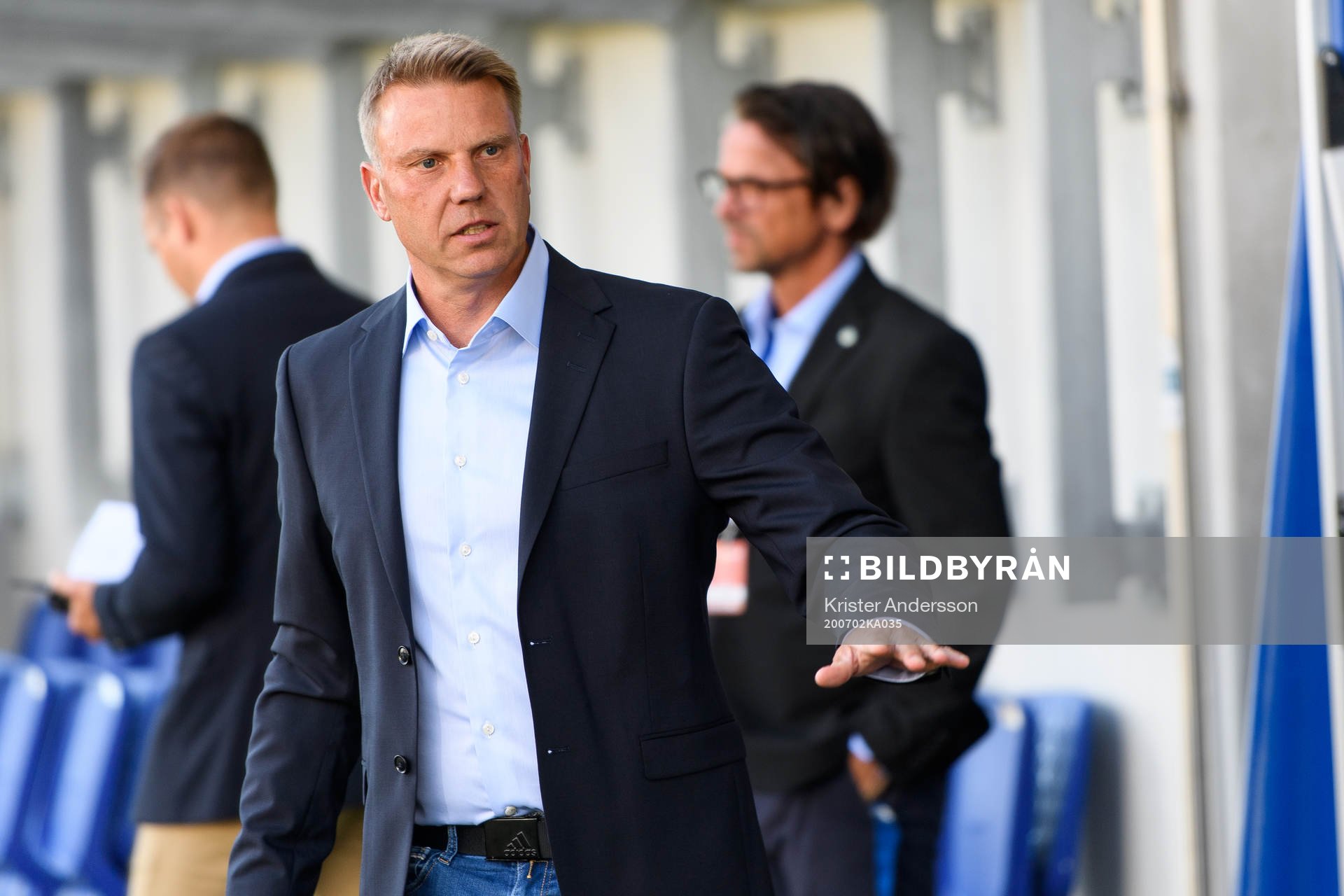 Falkenbergs tränare Hasse Eklund