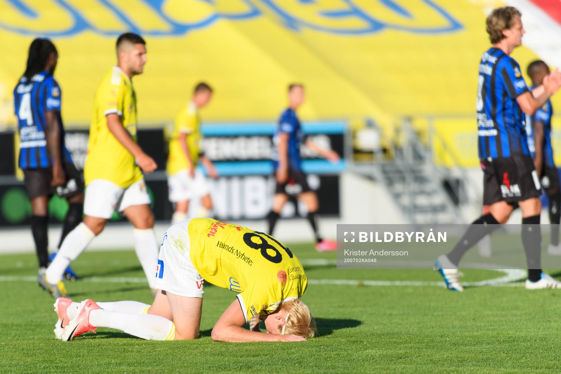 Falkenbergs Jacob Ericsson deppar