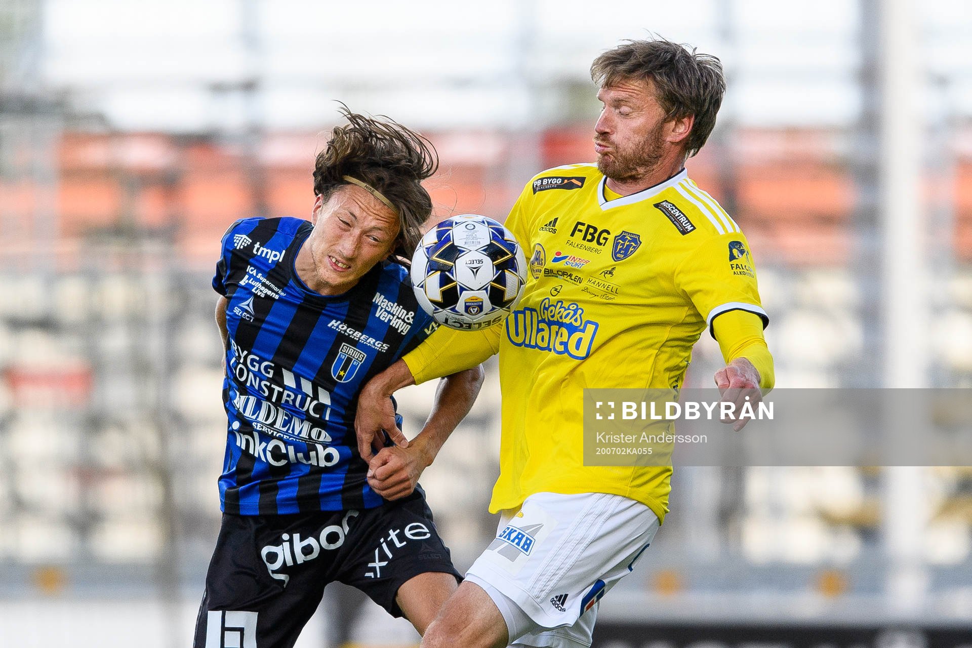 Sirius Yukiya Sugita och Falkenbergs Karl Söderström