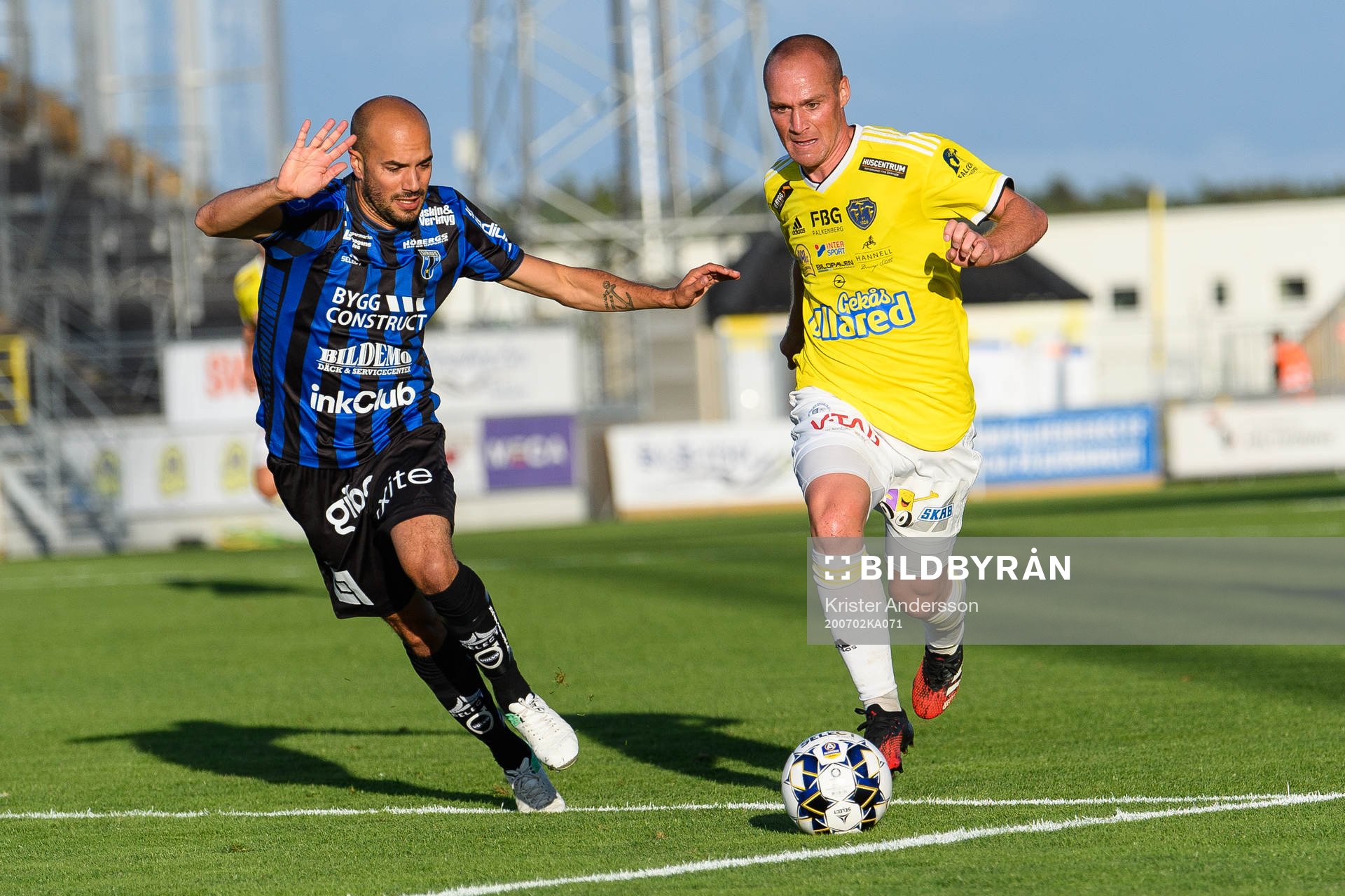 Sirius Karl Larson och Falkenbergs Christoffer Carlsson