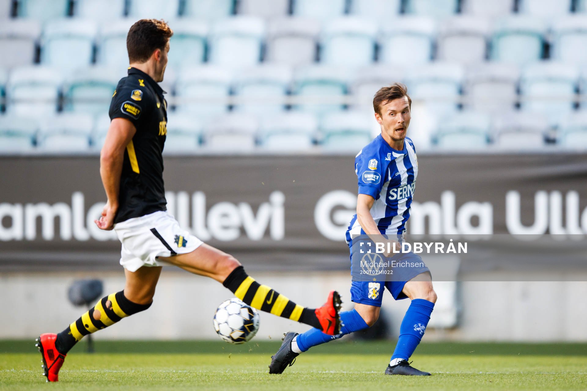 s Daniel Granli och IFK Göteborgs Patrik Karlsson Lagemyr