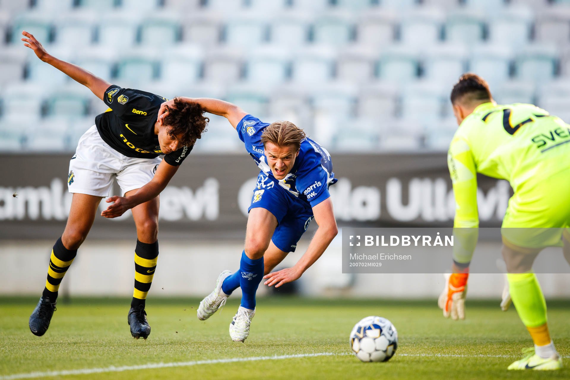 s Robin Tihi och IFK Göteborgs August Erlingmark