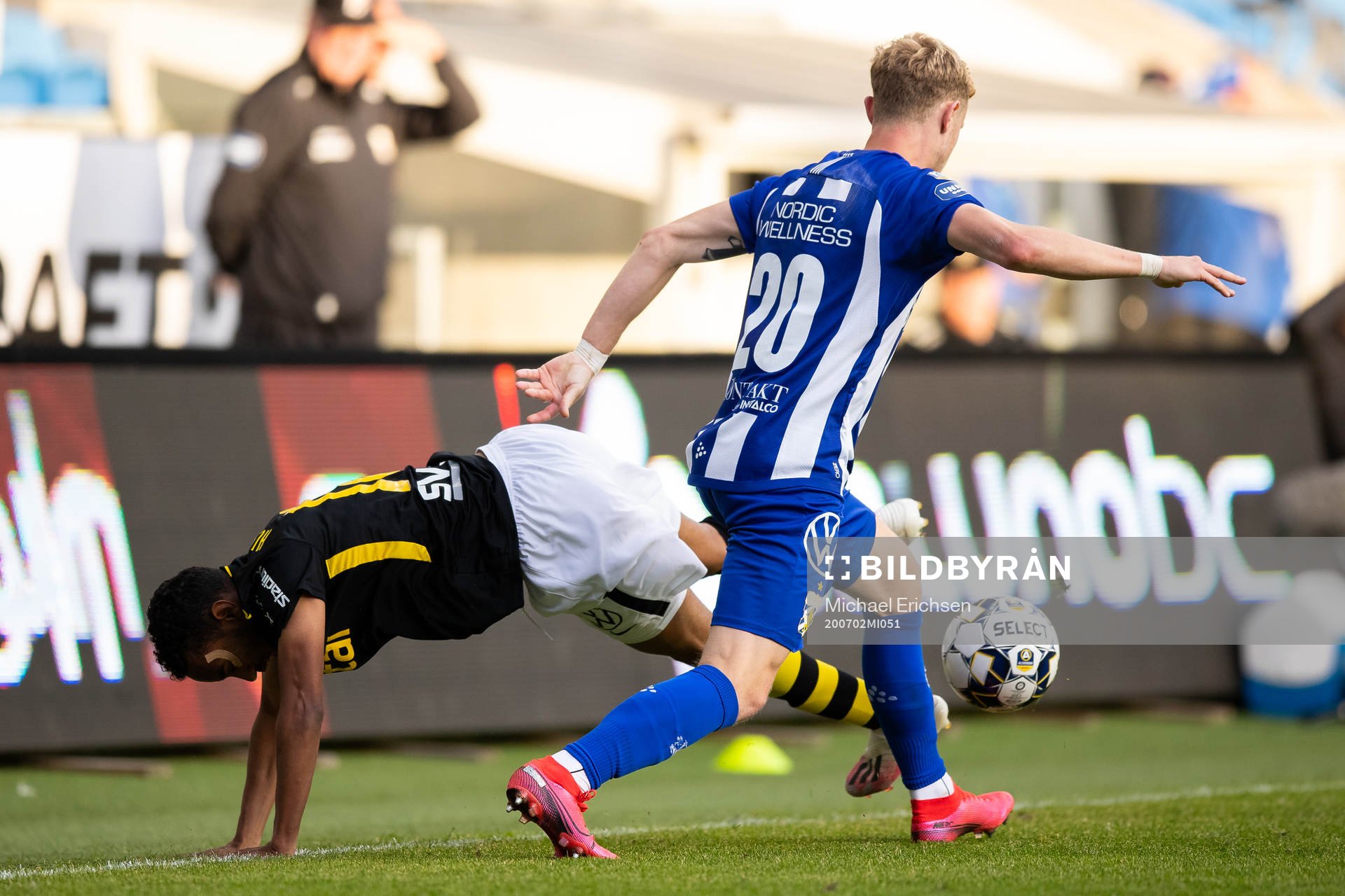 s Bilal Hussein och IFK Göteborgs Victor Wernersson