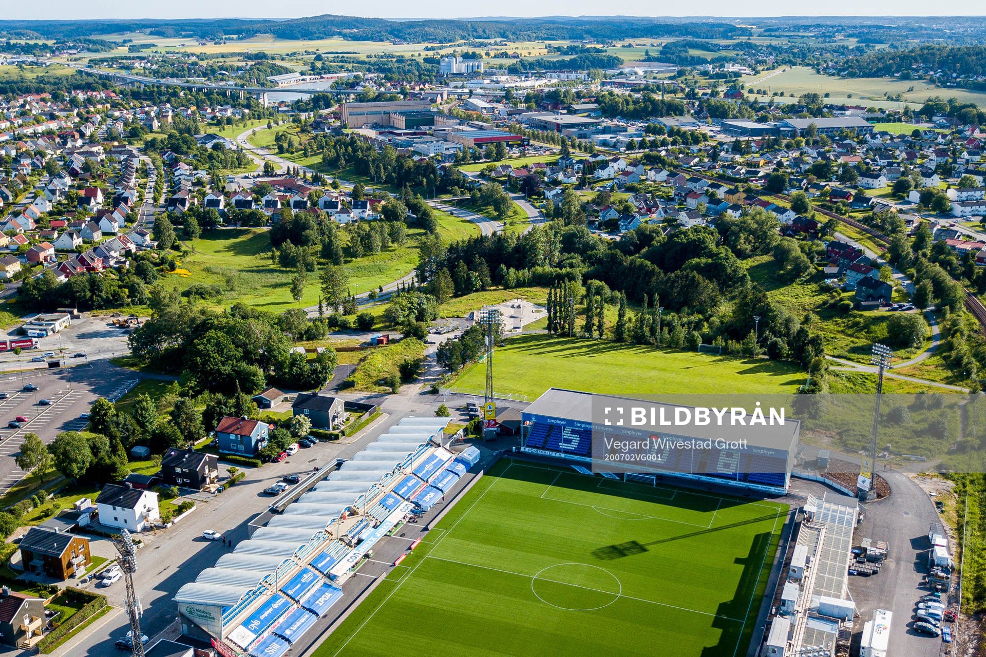 General view of Sarpsborg stadion