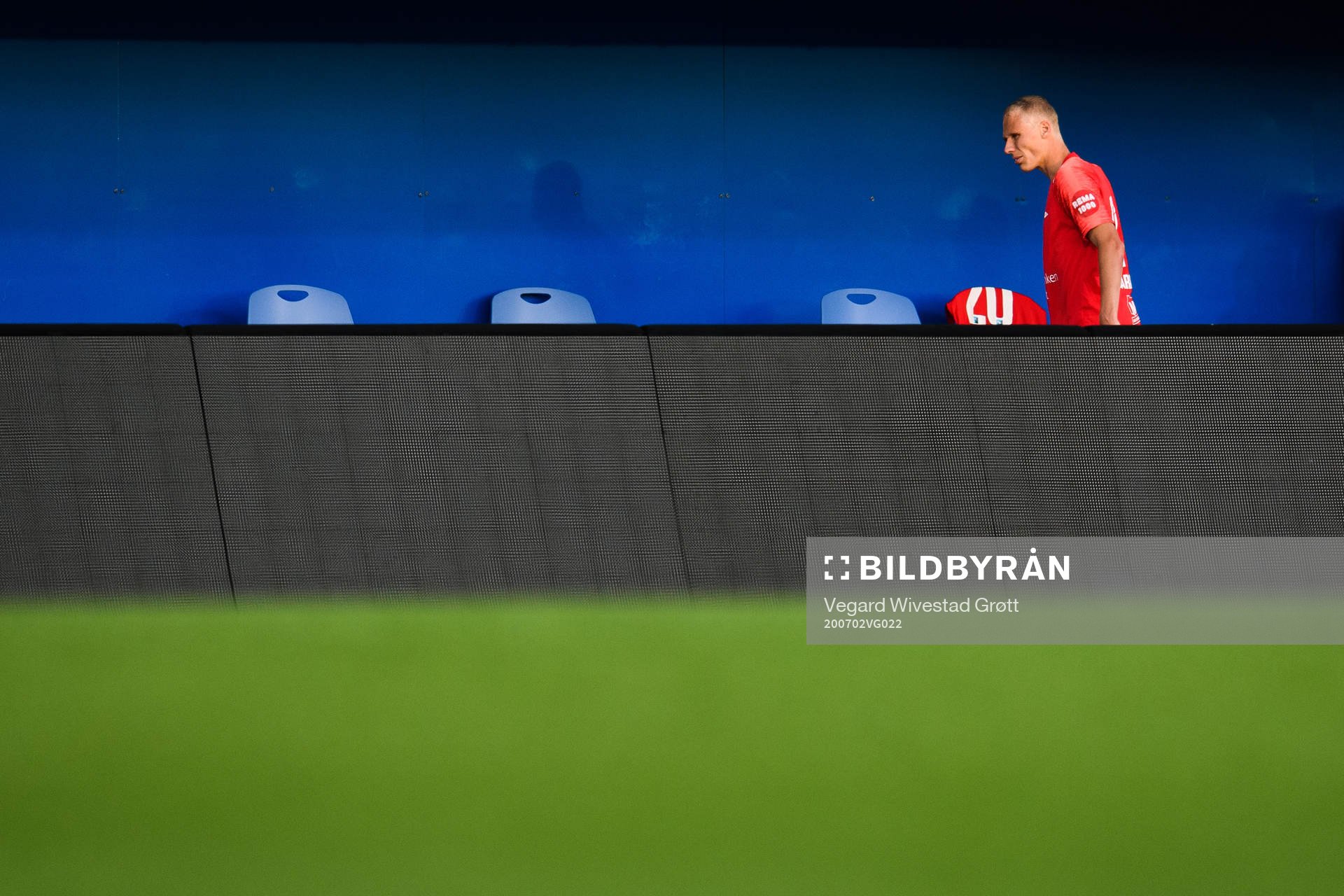 Kristoffer Barmen of Brann goes off