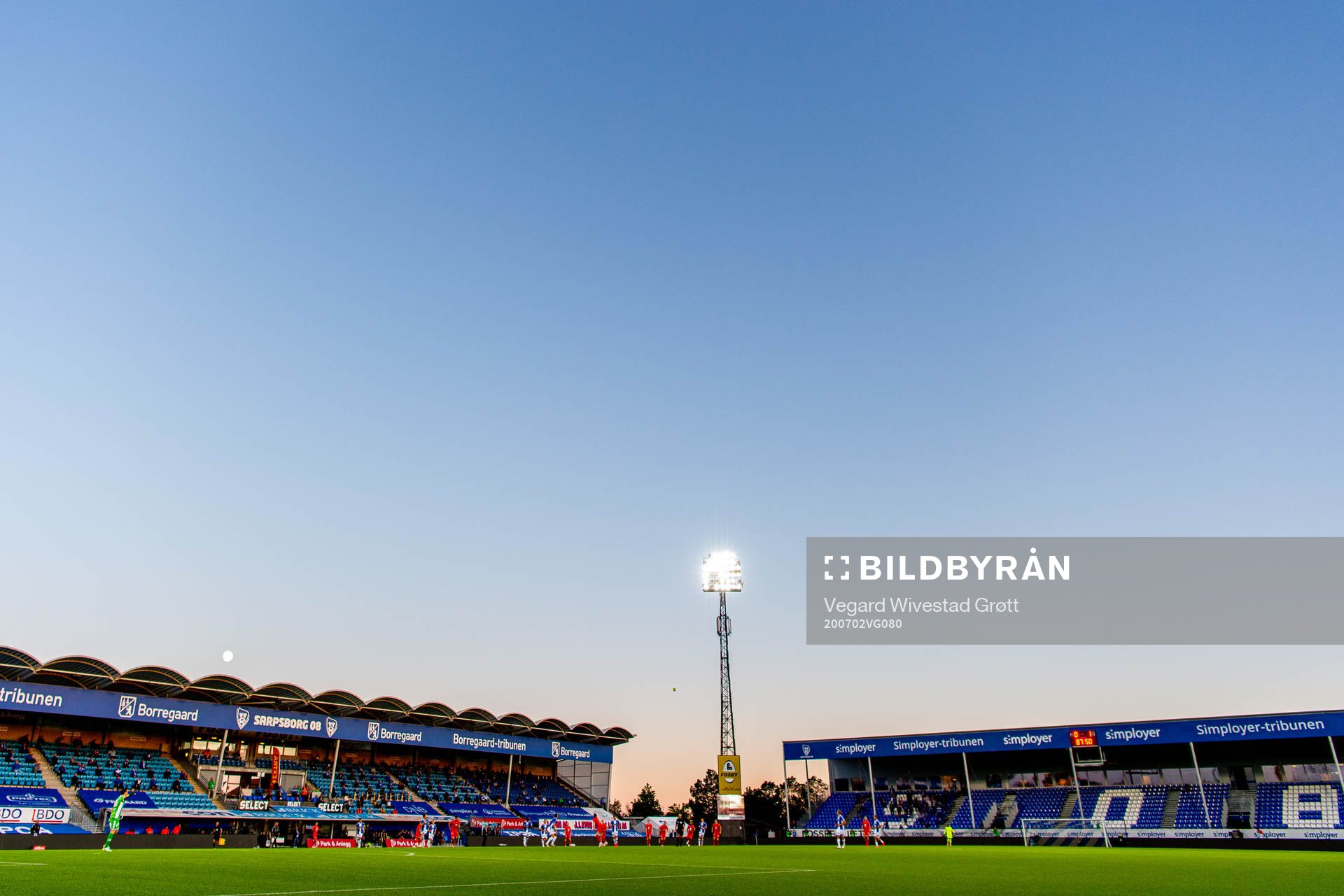 General view of Sarpsborg stadion