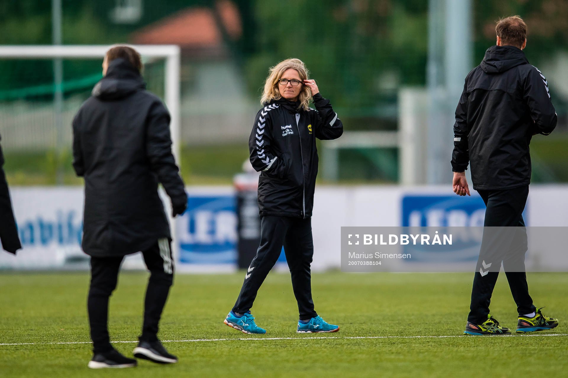 Hege Riise, head coach of LSK Kvinner, 