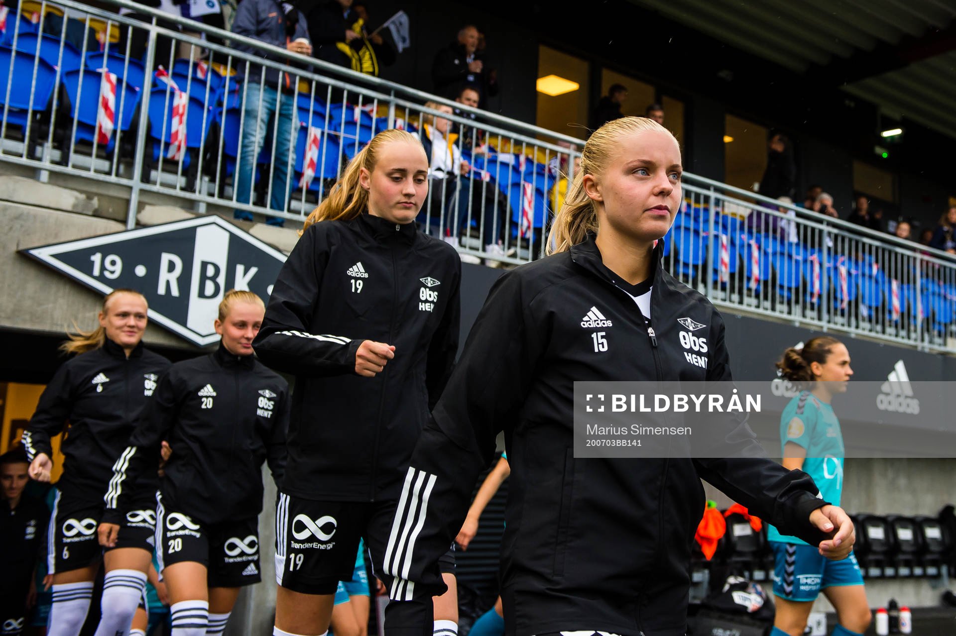 Emilie Bragstad and Celine Emilie Nergård of Rosenborg