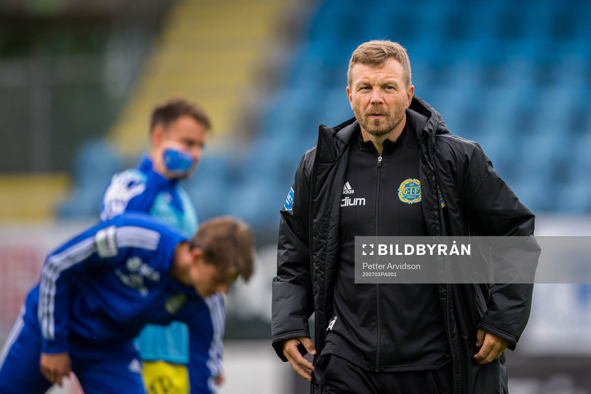 Sundsvalls tränare Henrik Åhnstrand