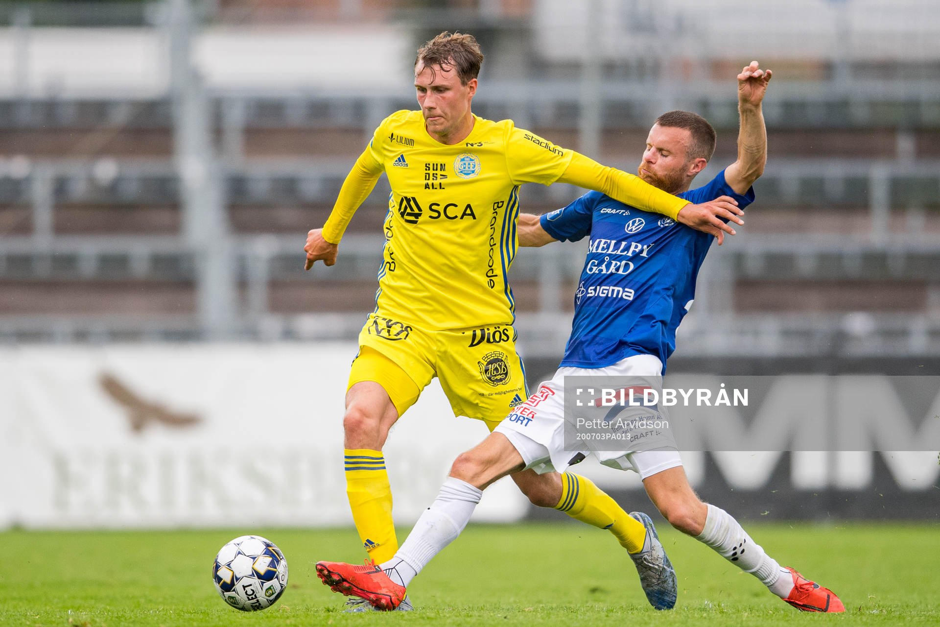 Sundsvalls Niklas Dahlström och Trelleborgs Måns