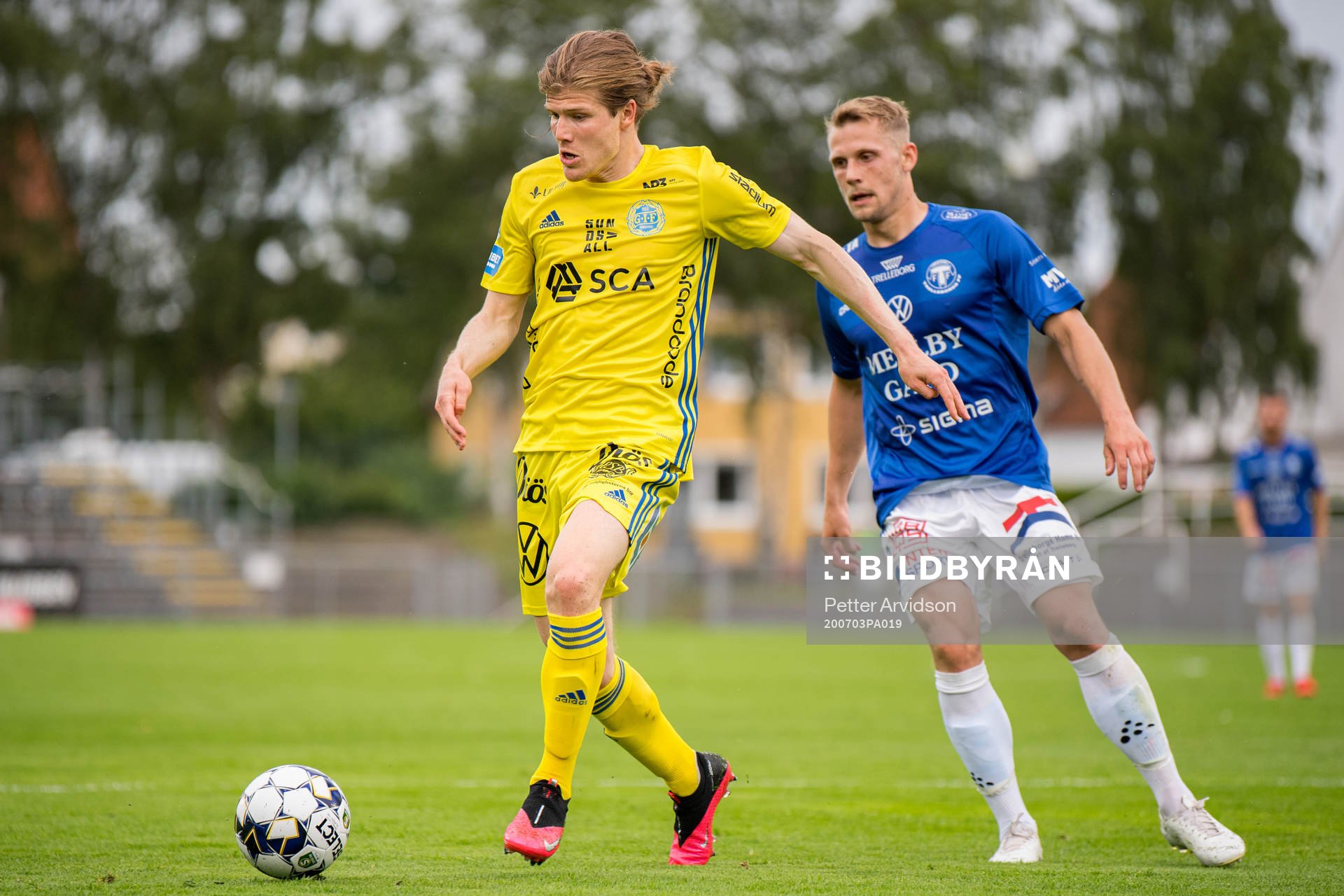 Sundsvalls Oliver Berg och Trelleborgs Erik Andersson