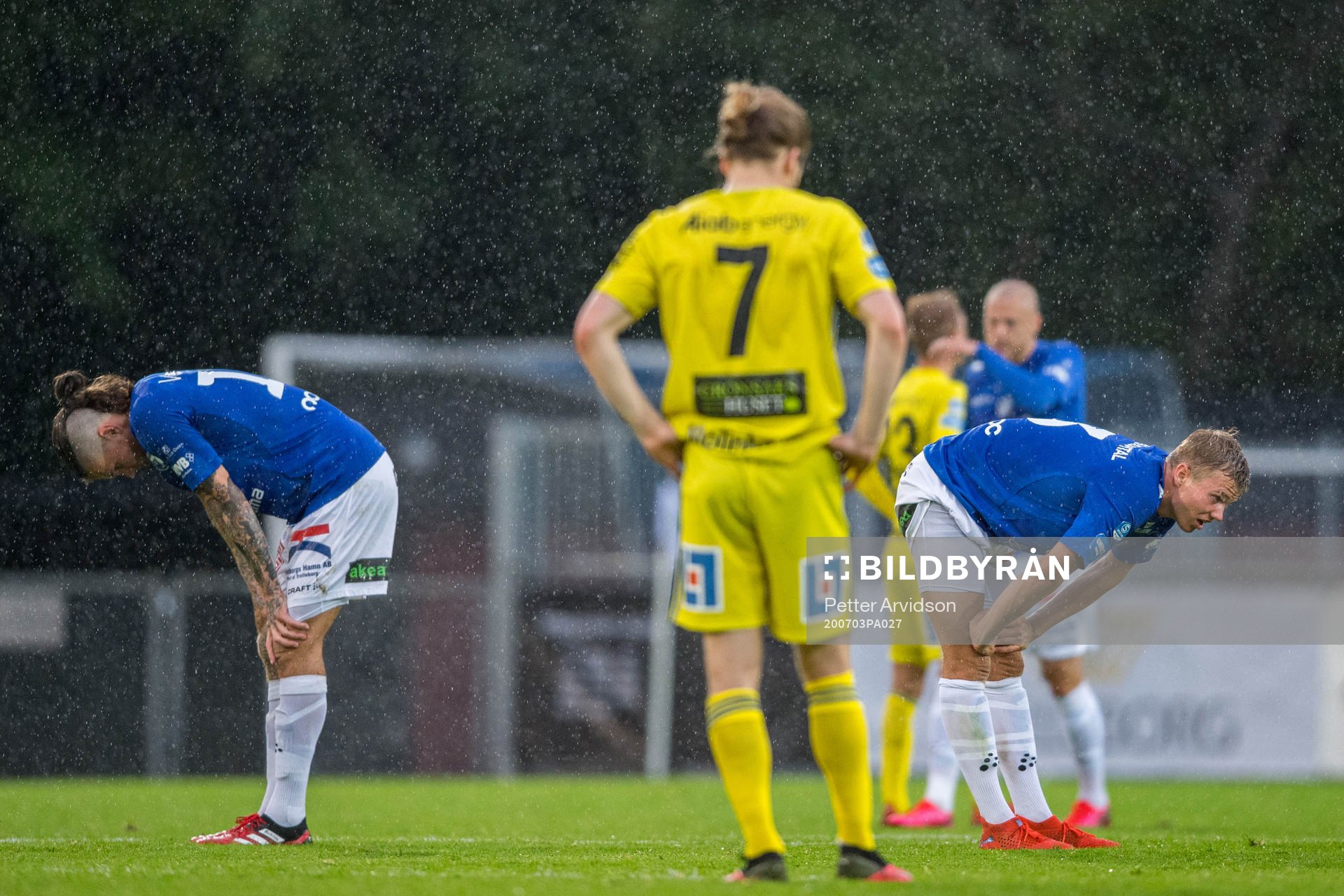 Trelleborgs Isak Jönsson och Niklas Vesterlund deppar
