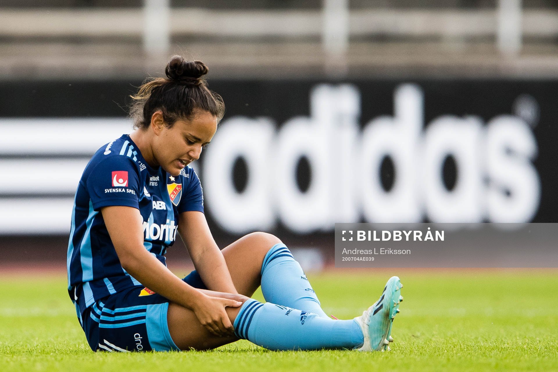 Djurgårdens Malin Diaz har ont