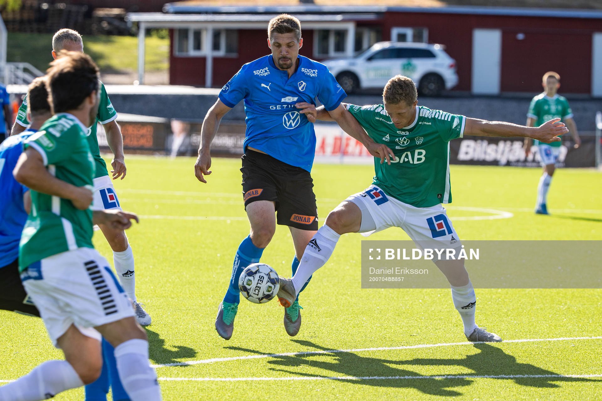Halmstads Mikael Boman och Brages Alexander Ekblad