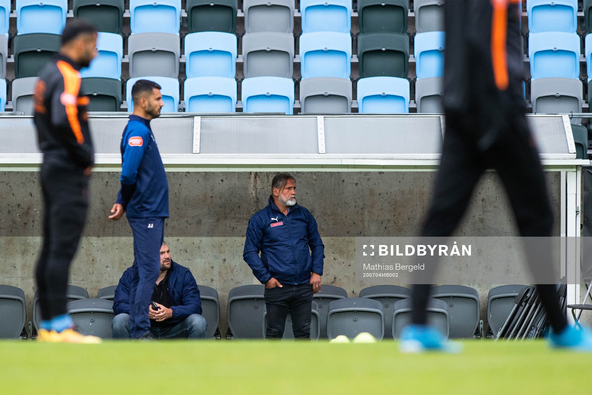 AFC Eskilstunas tränare Özcan Melkemichel