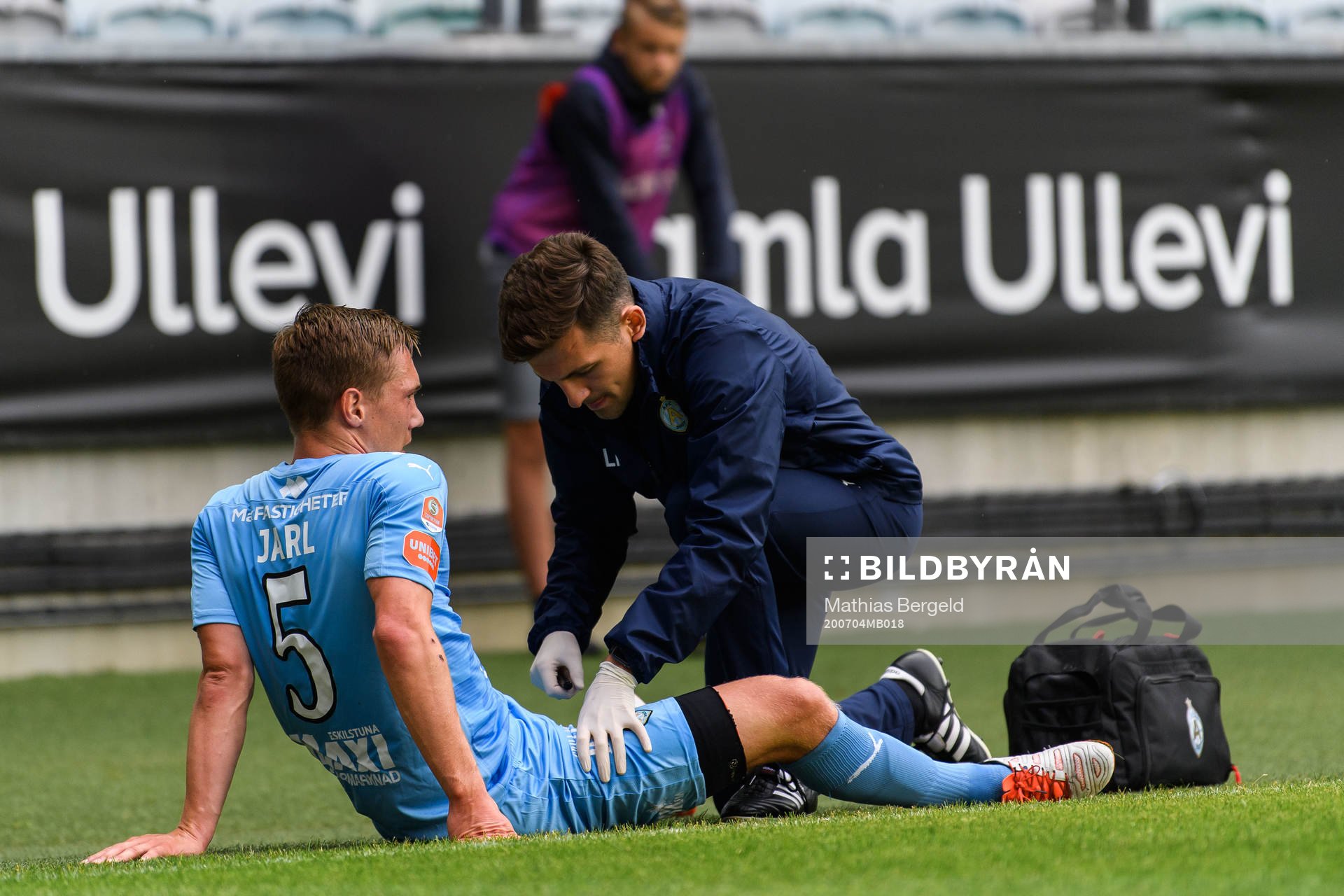 AFC Eskilstunas Gustav Jarl får vård