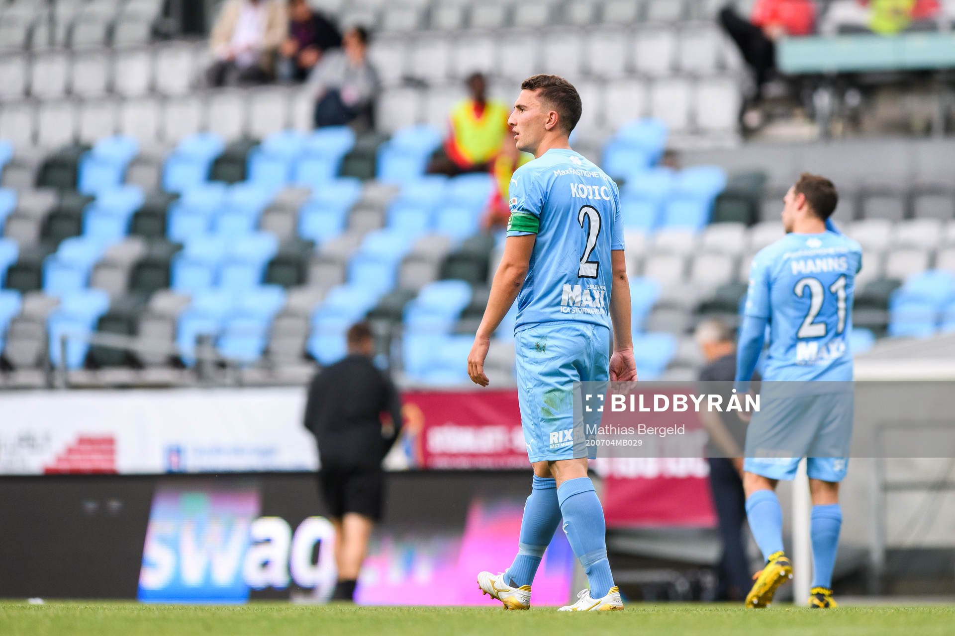 AFC Eskilstunas Adnan Kojic deppar