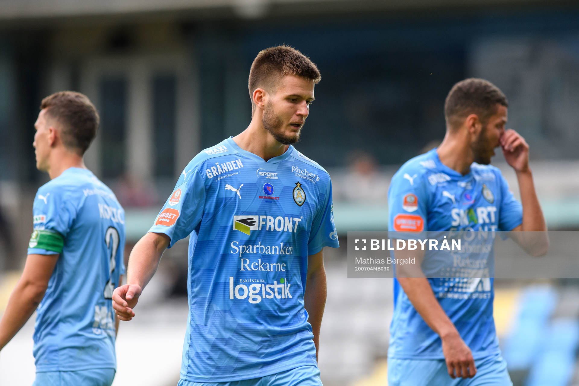 AFC Eskilstunas Wilhelm Loeper deppar