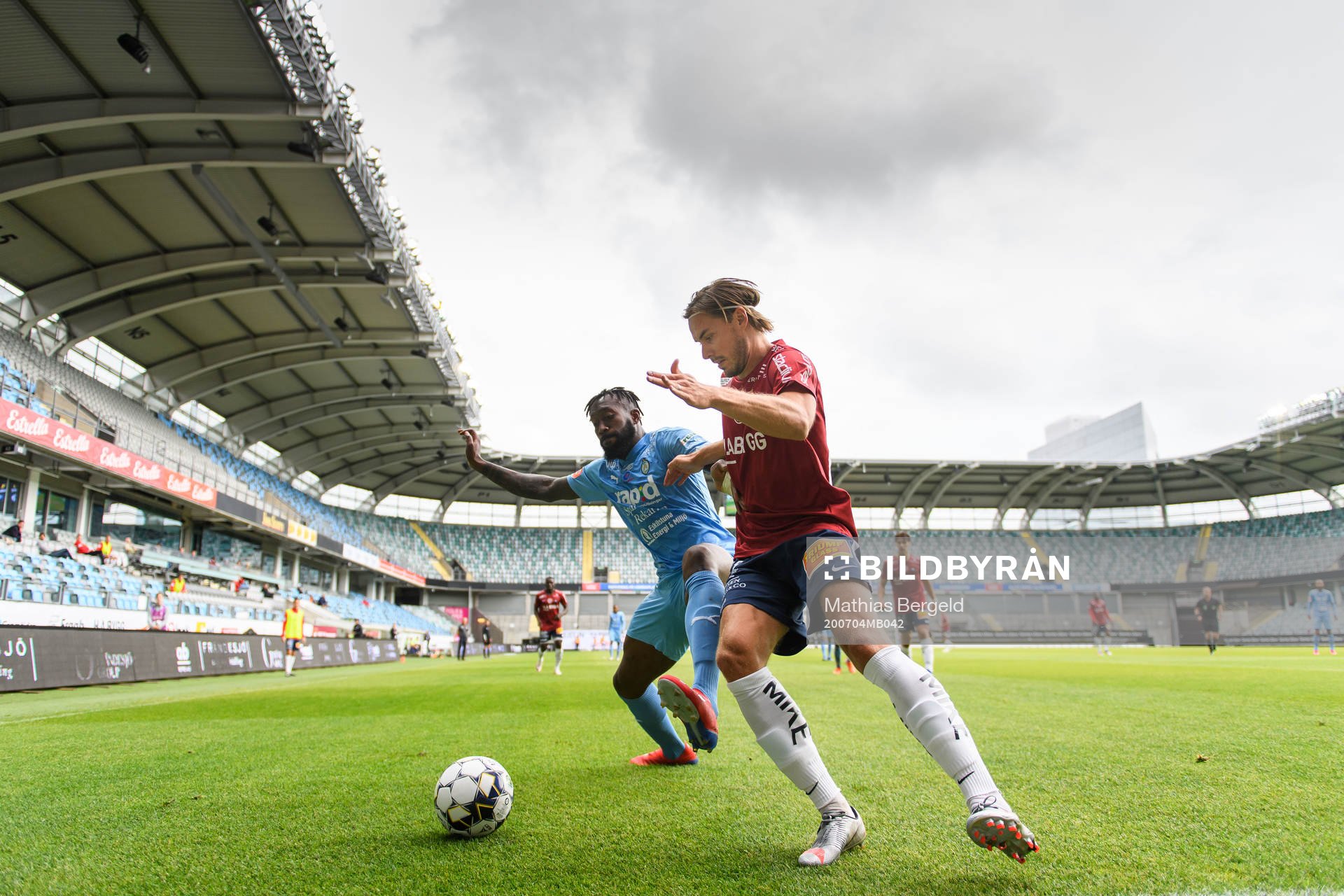 AFC Eskilstunas Abdel Rhamane Khalil Diarra och Örgrytes