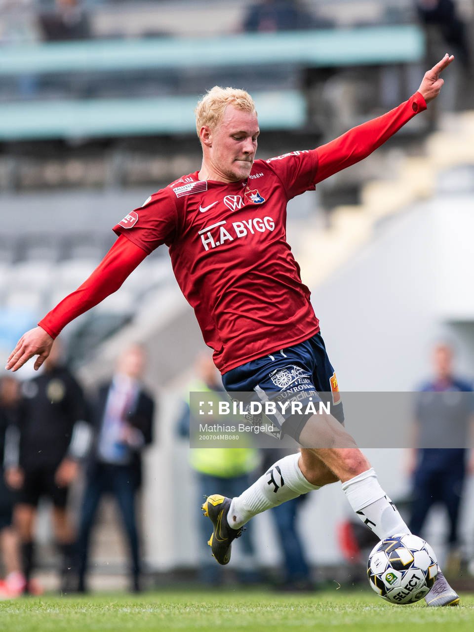 Örgrytes Adam Bergmark Wibergunder fotbollsmatchen i