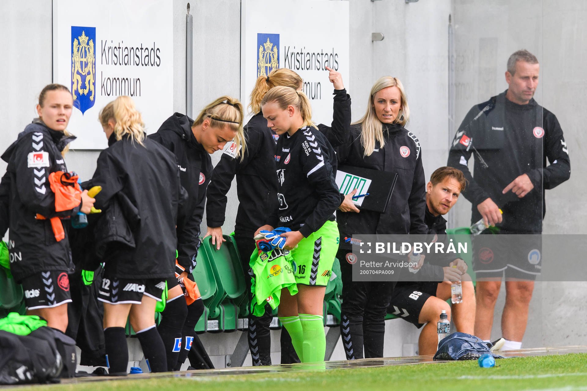 Kristianstads tränare Elisabet Gunnarsdóttir