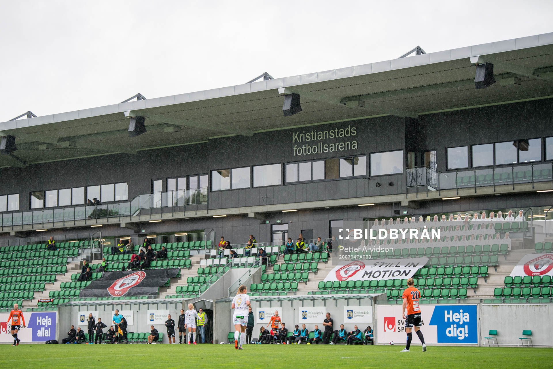 Interiör Kristianstads Fotbollsarena
