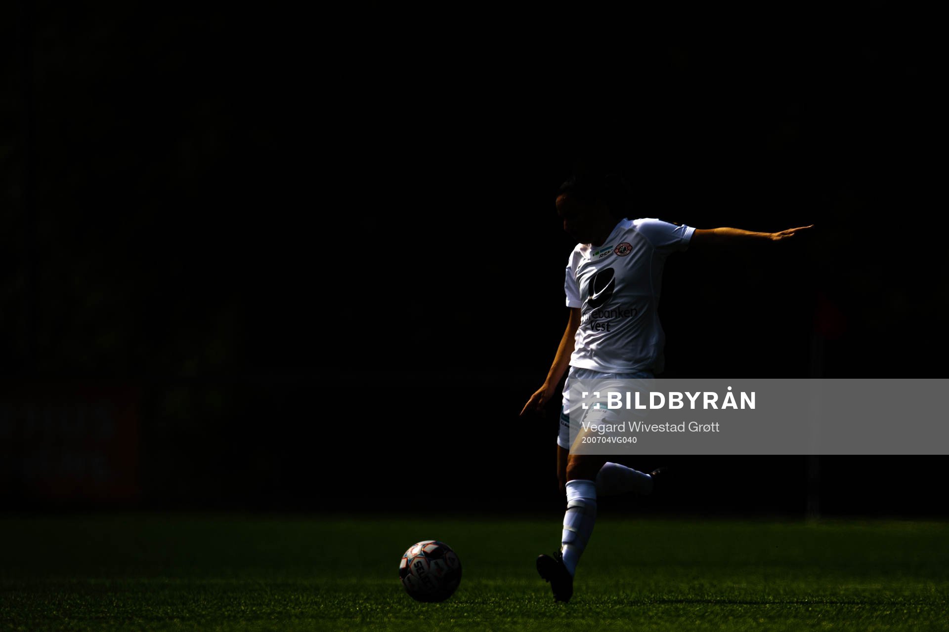 Marije Brummel of Arna-Bjørnar during the Toppserien football match between Røa and Arna-Bjørnar on July 4, 2020 in Oslo.