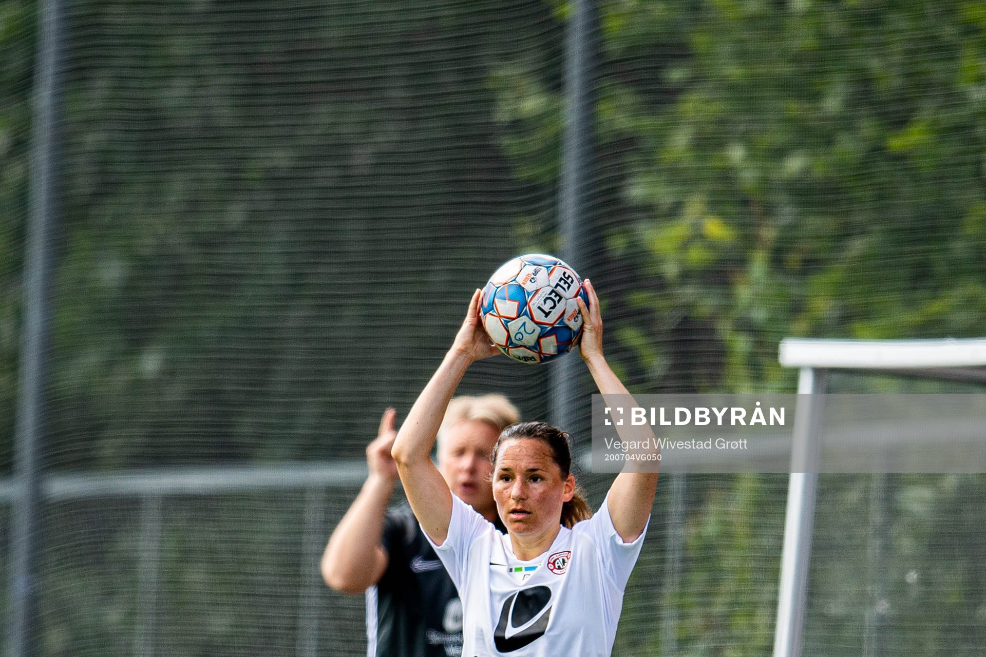 Marije Brummel of Arna-Bjørnar during the Toppserien football match between Røa and Arna-Bjørnar on July 4, 2020 in Oslo.