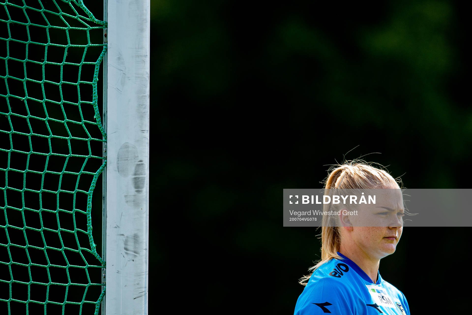 Goalkeeper Linn-Mari Nilsen of Røa