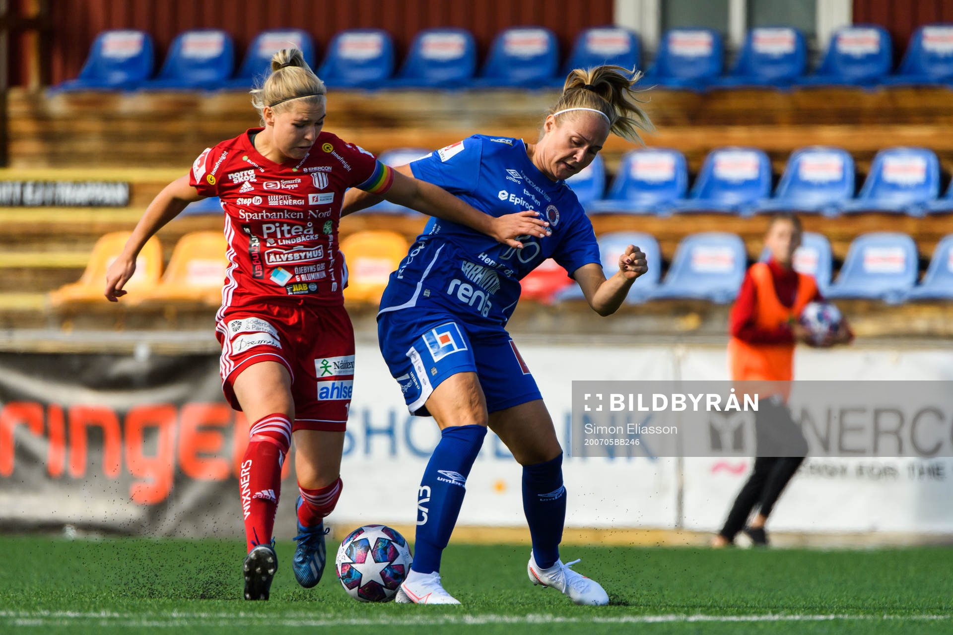 Örebros Karin Lundin och Piteås Ellen Löfqvist