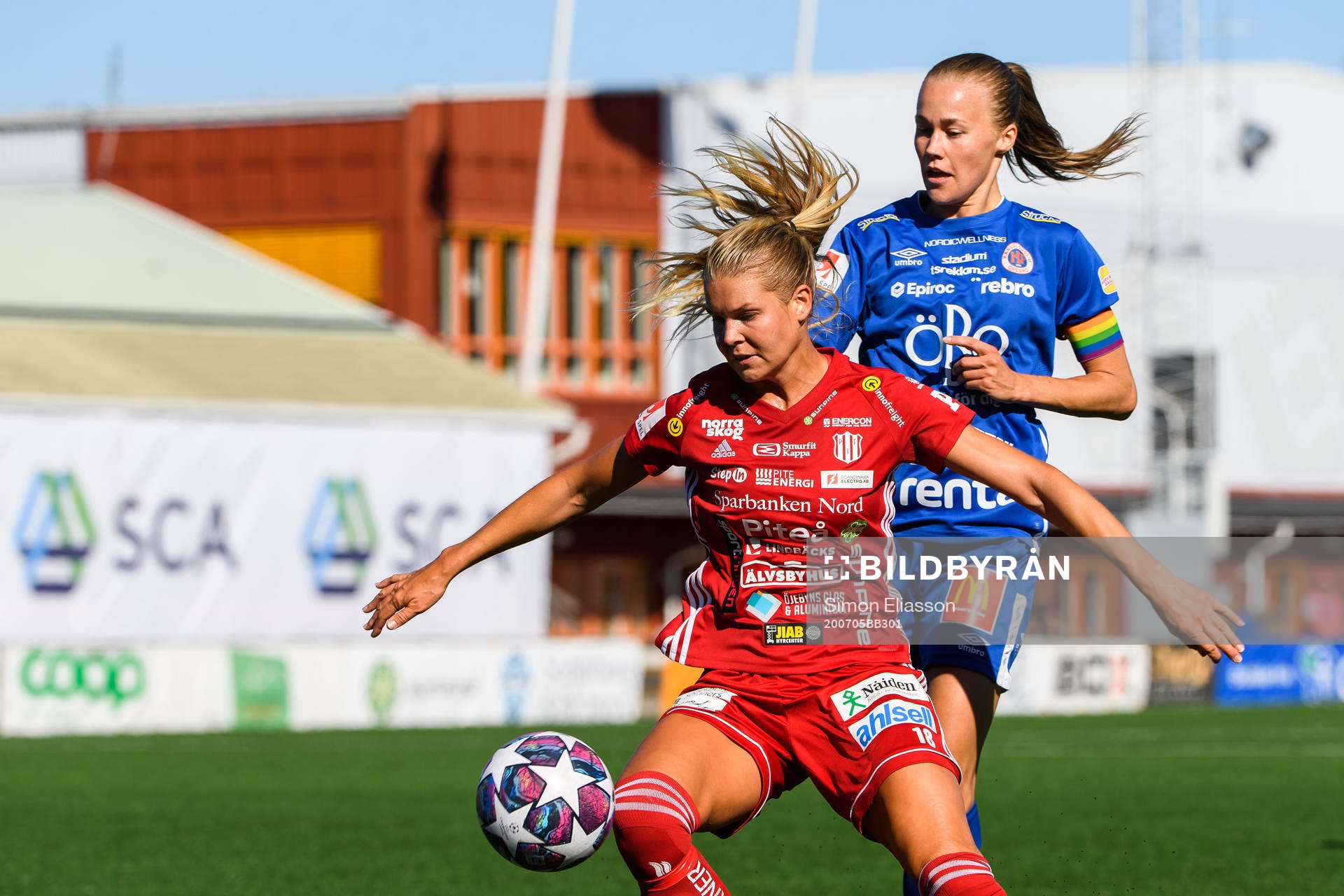 Piteås Nina Jakobsson och Örebros Frida Abrahamsson